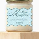 Maritime Moonflower - Scallop Label Jar Candle