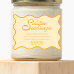 Solstice Seabreeze - Scallop Label Jar Candle