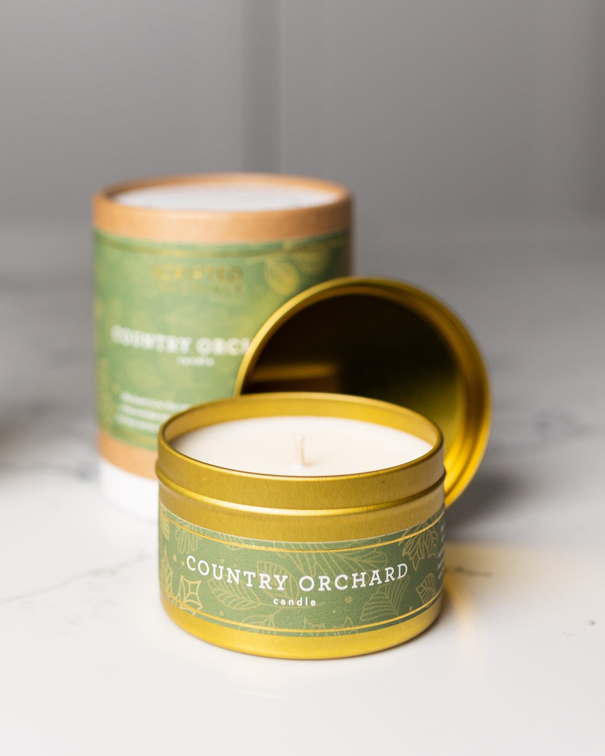 7oz Large Gold Tin Soy Candles | Bulk Candles for Special Events, Wedding Favors, & Corporate Gifting