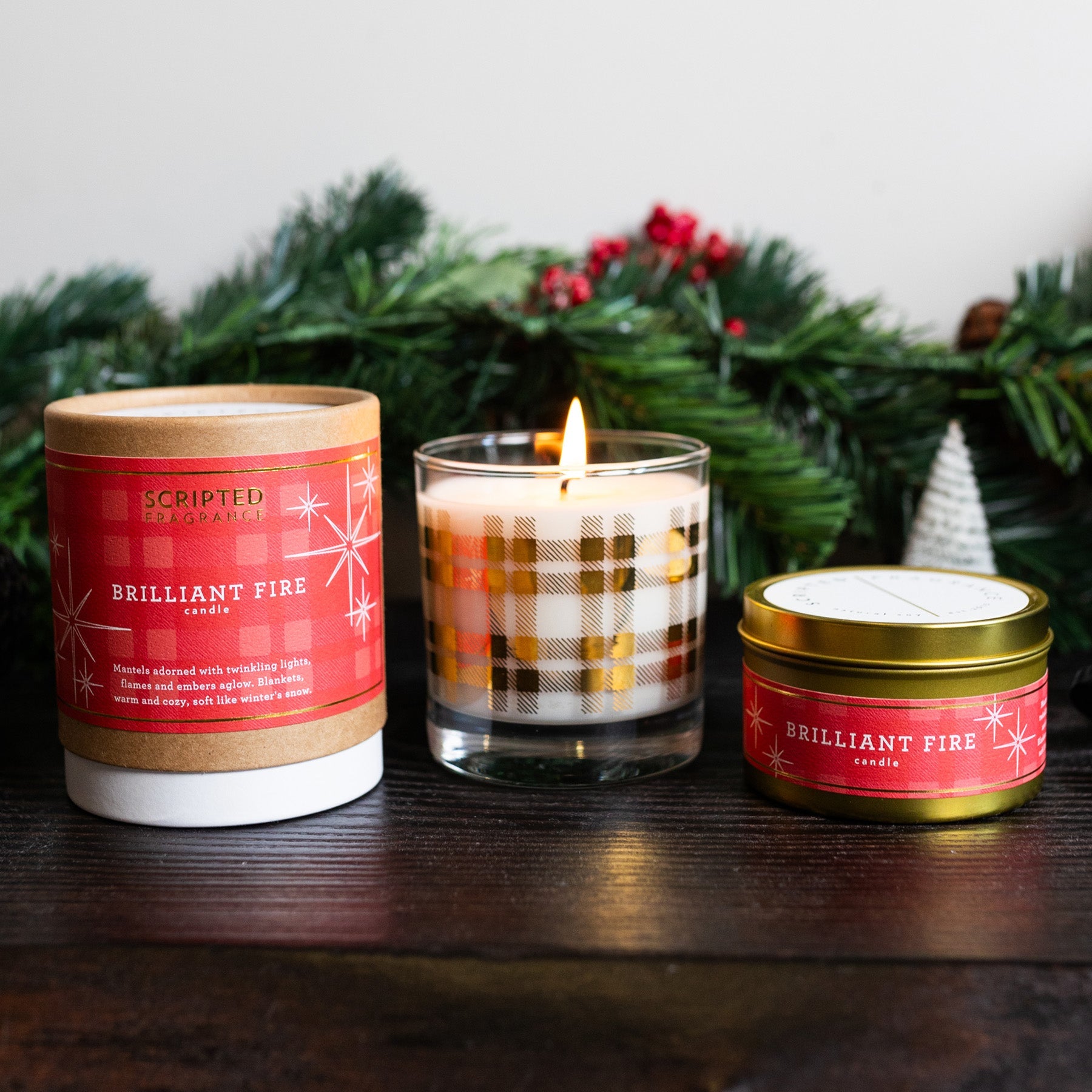Brilliant Fire Soy Candle