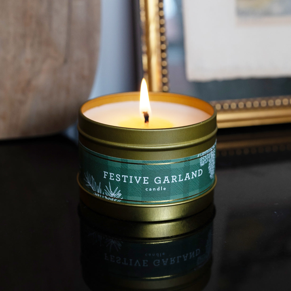 Festive Garland Soy Candle