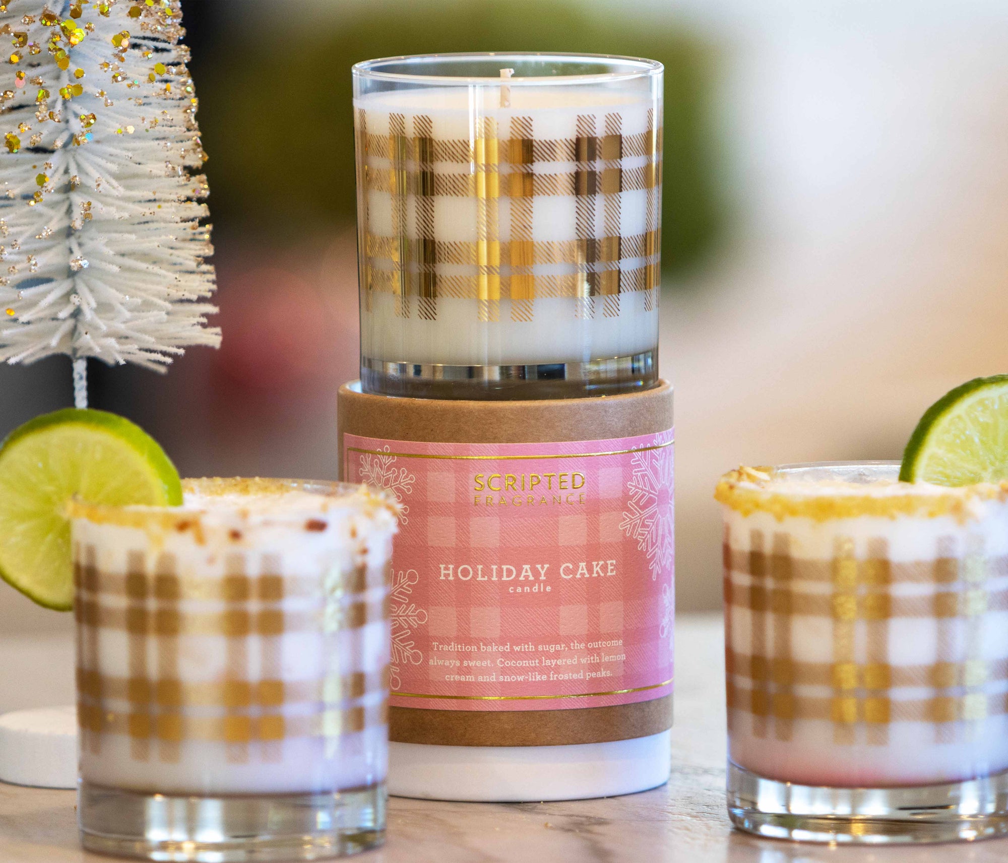 Holiday Cake Soy Candle