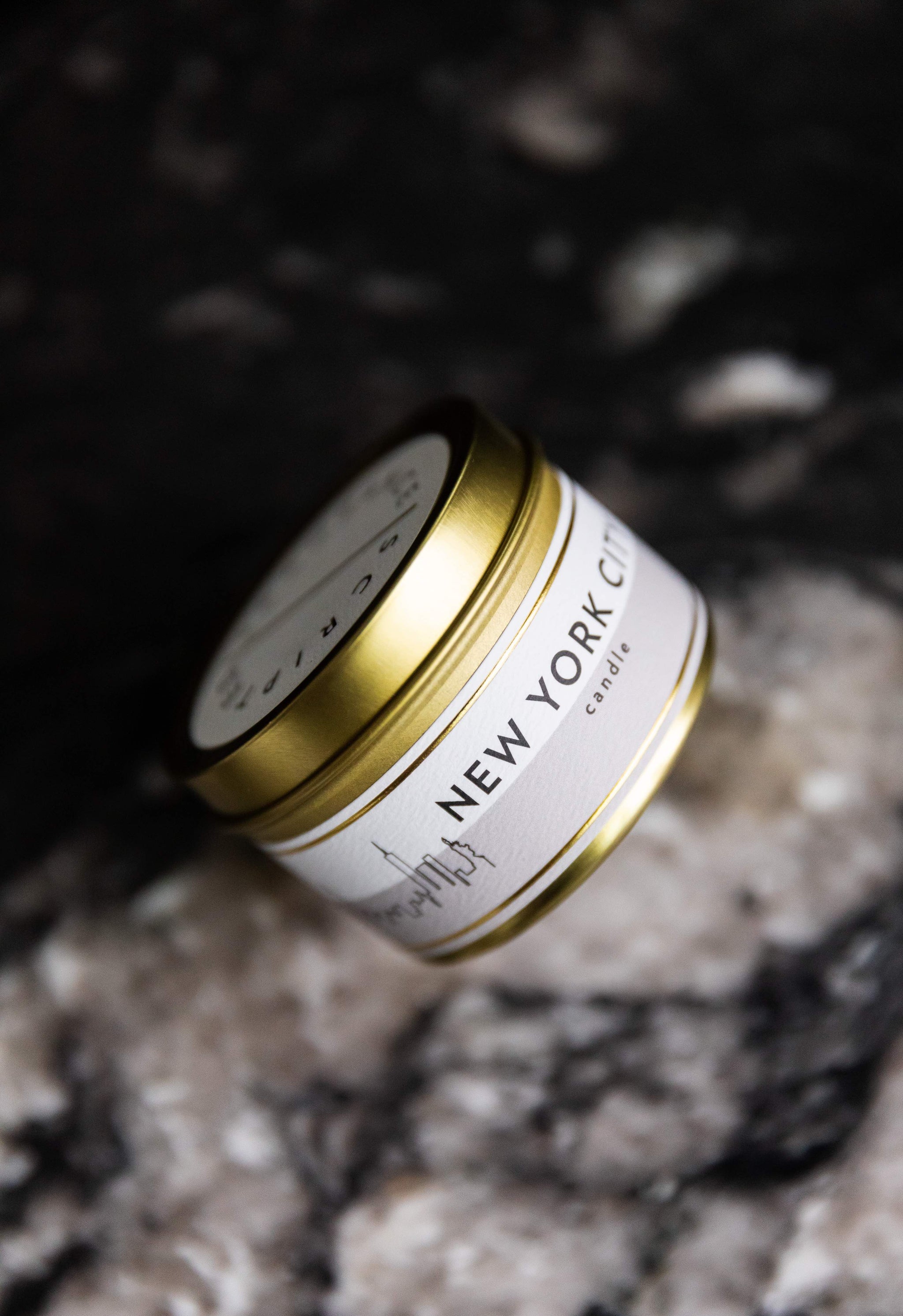 3oz Mini Gold Tin Soy Candles | Bulk Candles for Special Events, Wedding Favors, & Corporate Gifting