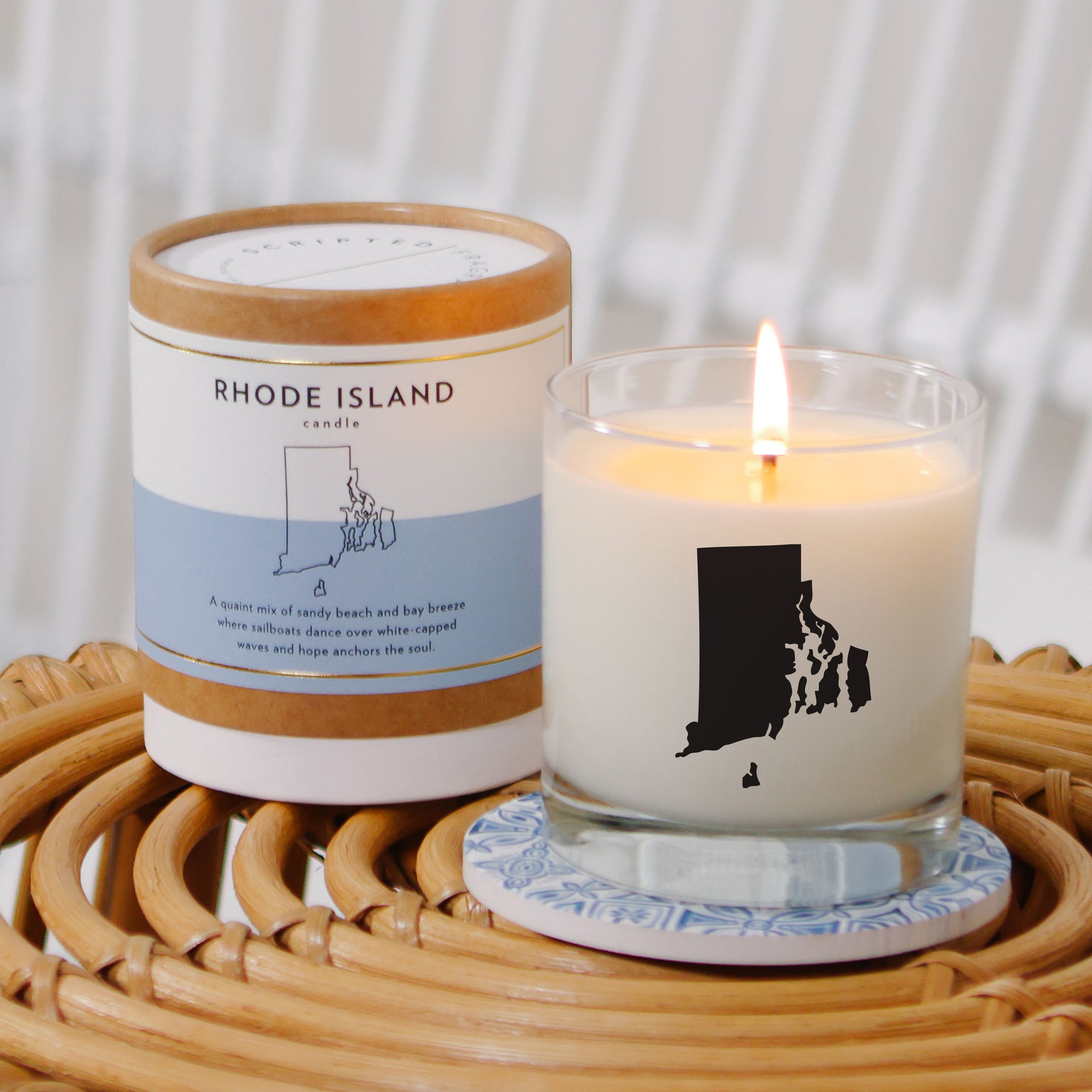 8oz Rocks Glass Soy Candle | Bulk Candles for Special Events, Wedding Favors, & Corporate Gifting