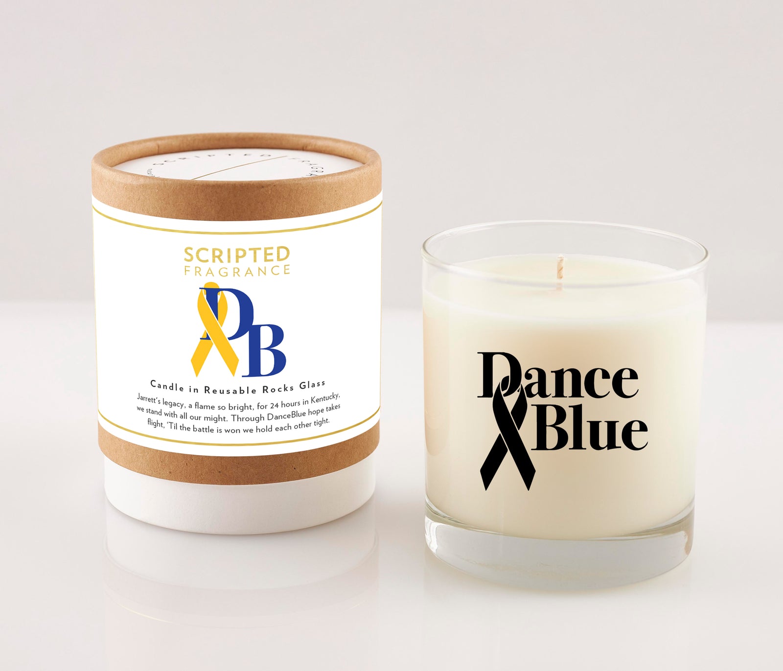 DanceBlue University of Kentucky Soy Candle - Limited Edition