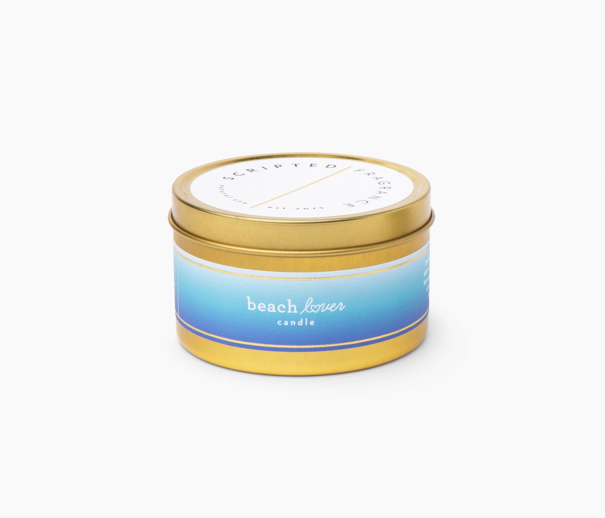 7oz Large Gold Tin Soy Candles | Bulk Candles for Special Events, Wedding Favors, & Corporate Gifting