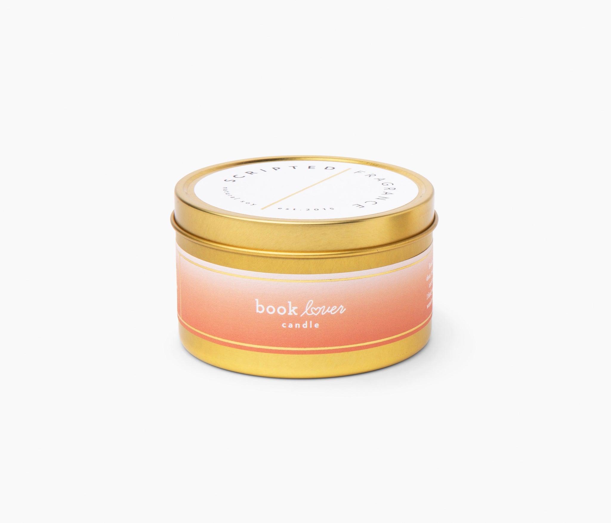 Book Lover Soy Candle