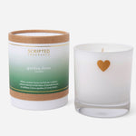 Garden-inspired Candle made in the USA with plant-themed decor