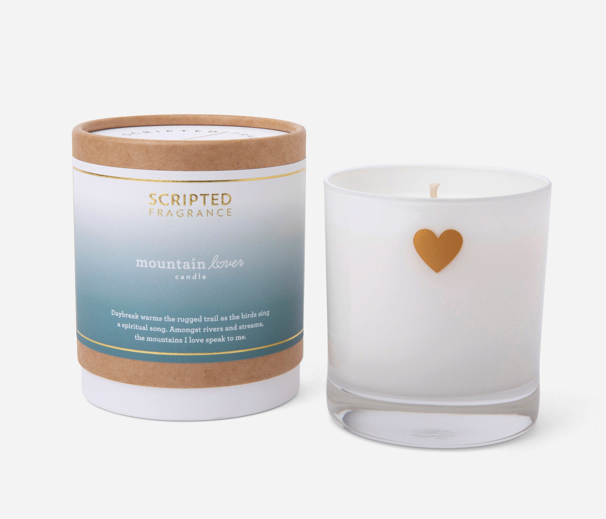 Mountain Lover Candle in soy wax with alpine-inspired scent