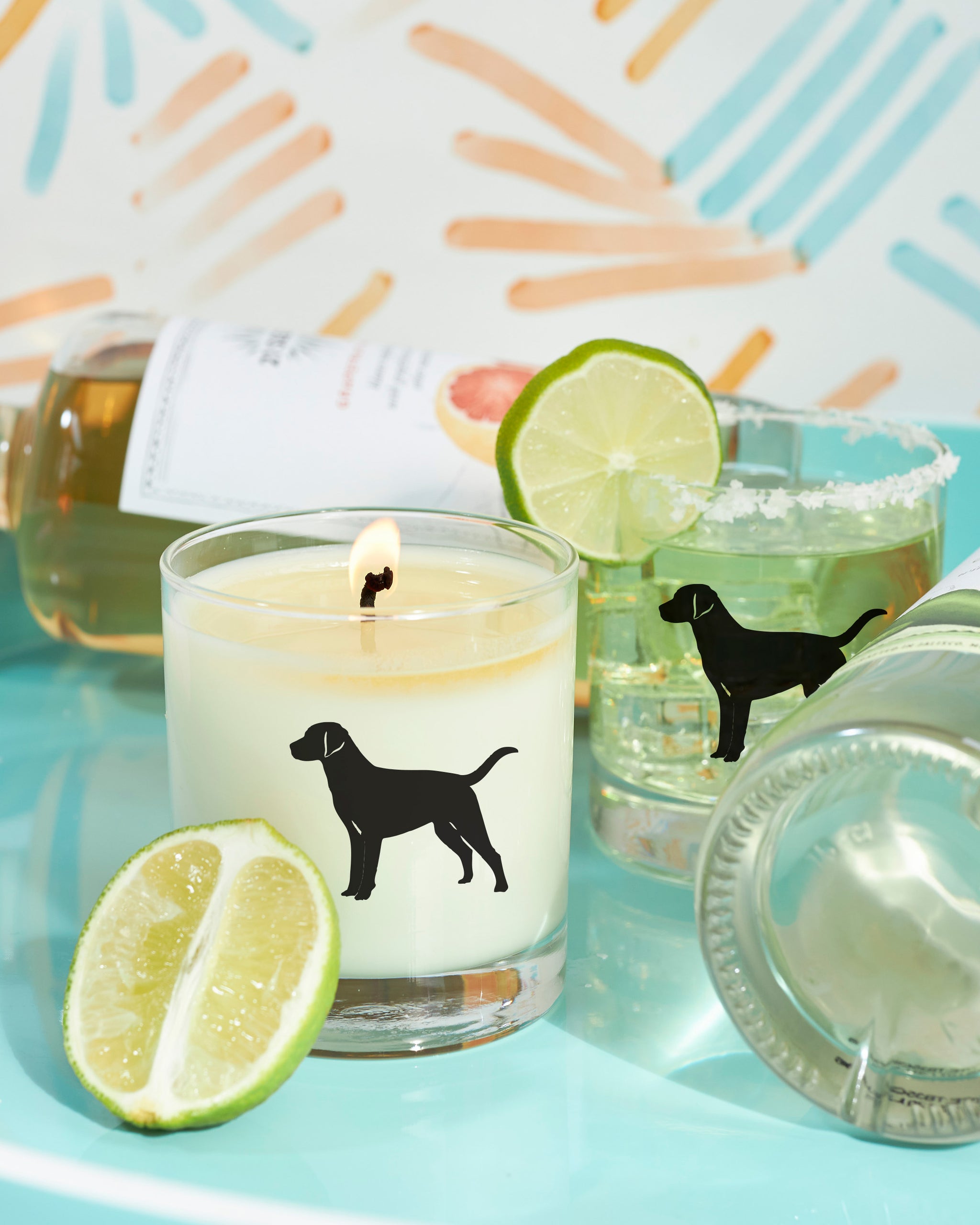 8oz Rocks Glass Soy Candle | Bulk Candles for Special Events, Wedding Favors, & Corporate Gifting