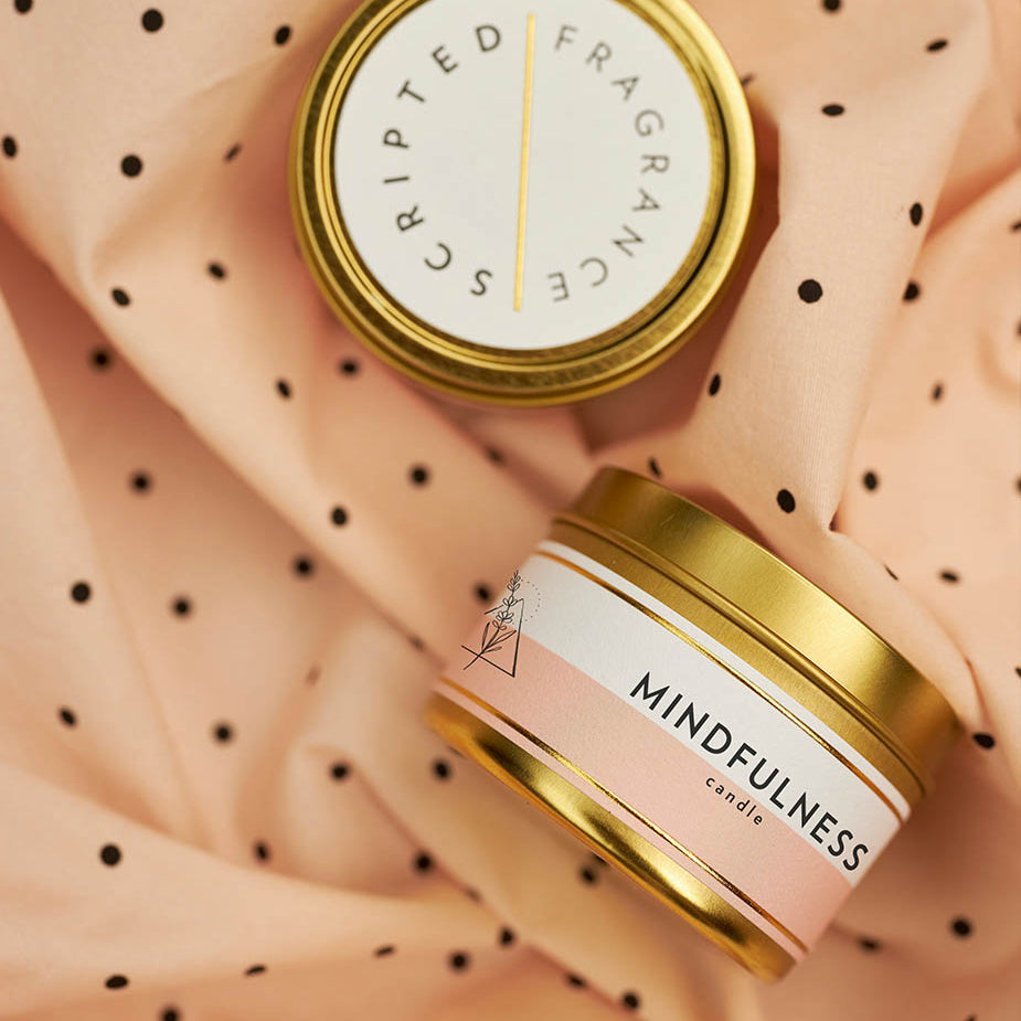 3oz Mini Gold Tin Soy Candles | Bulk Candles for Special Events, Wedding Favors, & Corporate Gifting
