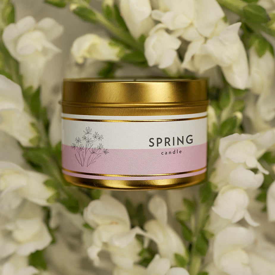 3oz Mini Gold Tin Soy Candles | Bulk Candles for Special Events, Wedding Favors, & Corporate Gifting
