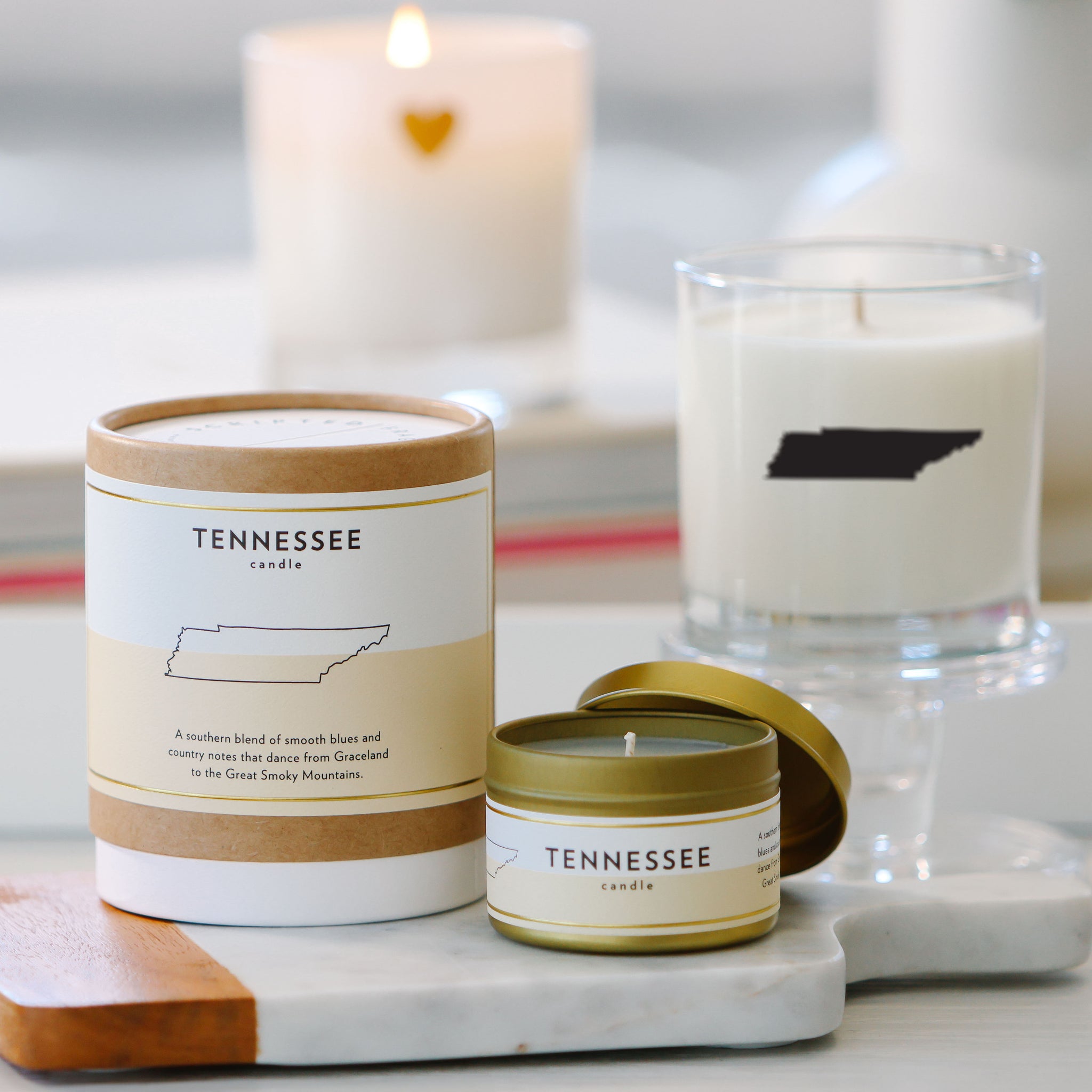 7oz Large Gold Tin Soy Candles | Bulk Candles for Special Events, Wedding Favors, & Corporate Gifting