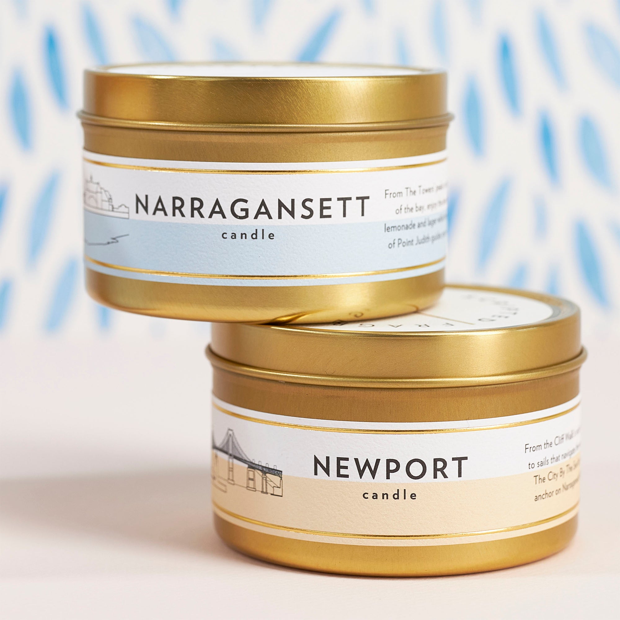 Narragansett, Rhode Island City Soy Candle