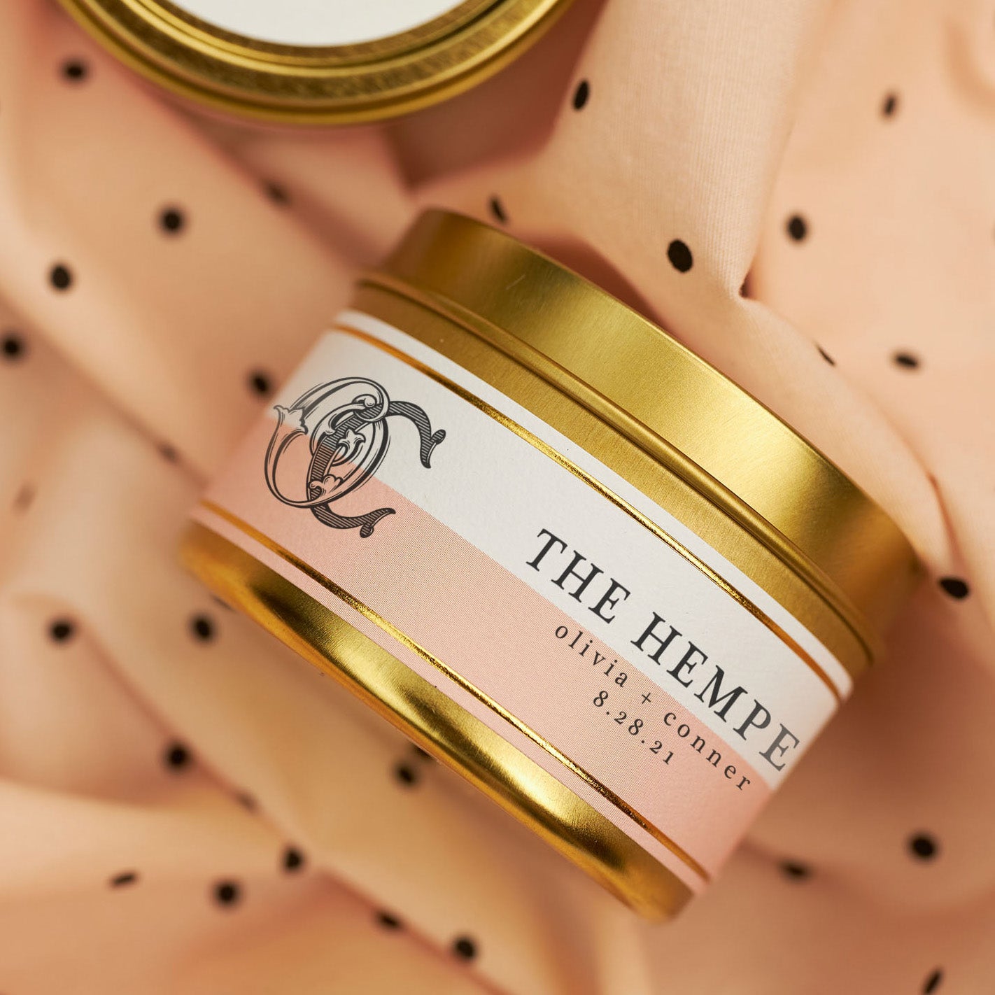 Scripted Fragrance Custom Wedding Candle Olivia Rink
