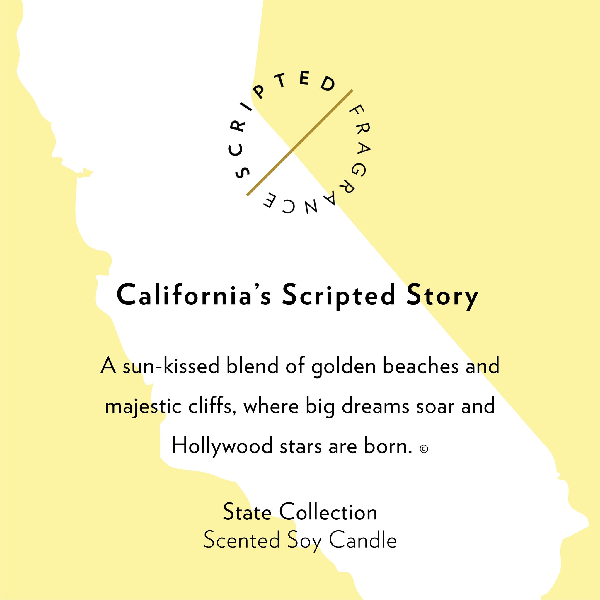 California State Soy Candle