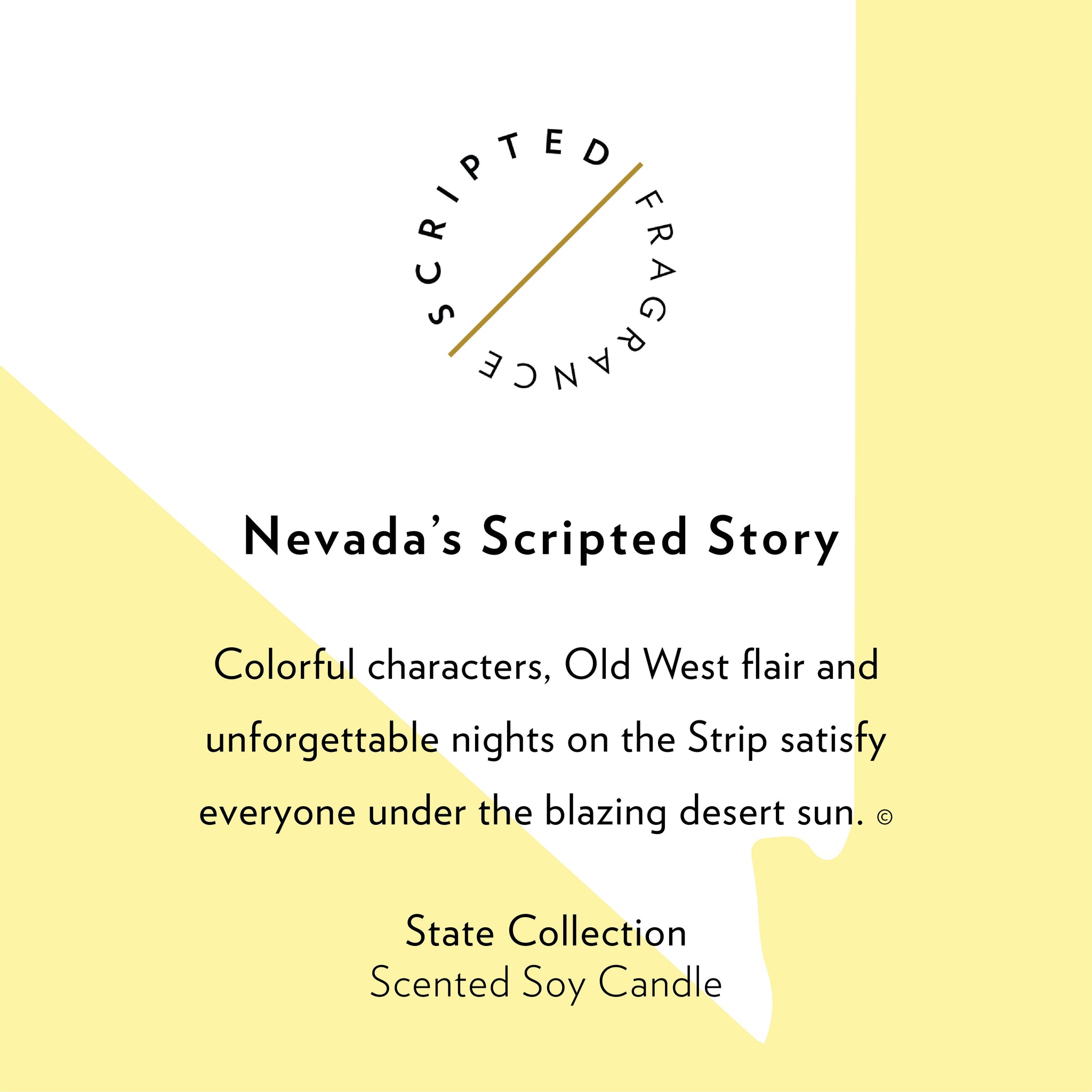 Nevada State Soy Candle