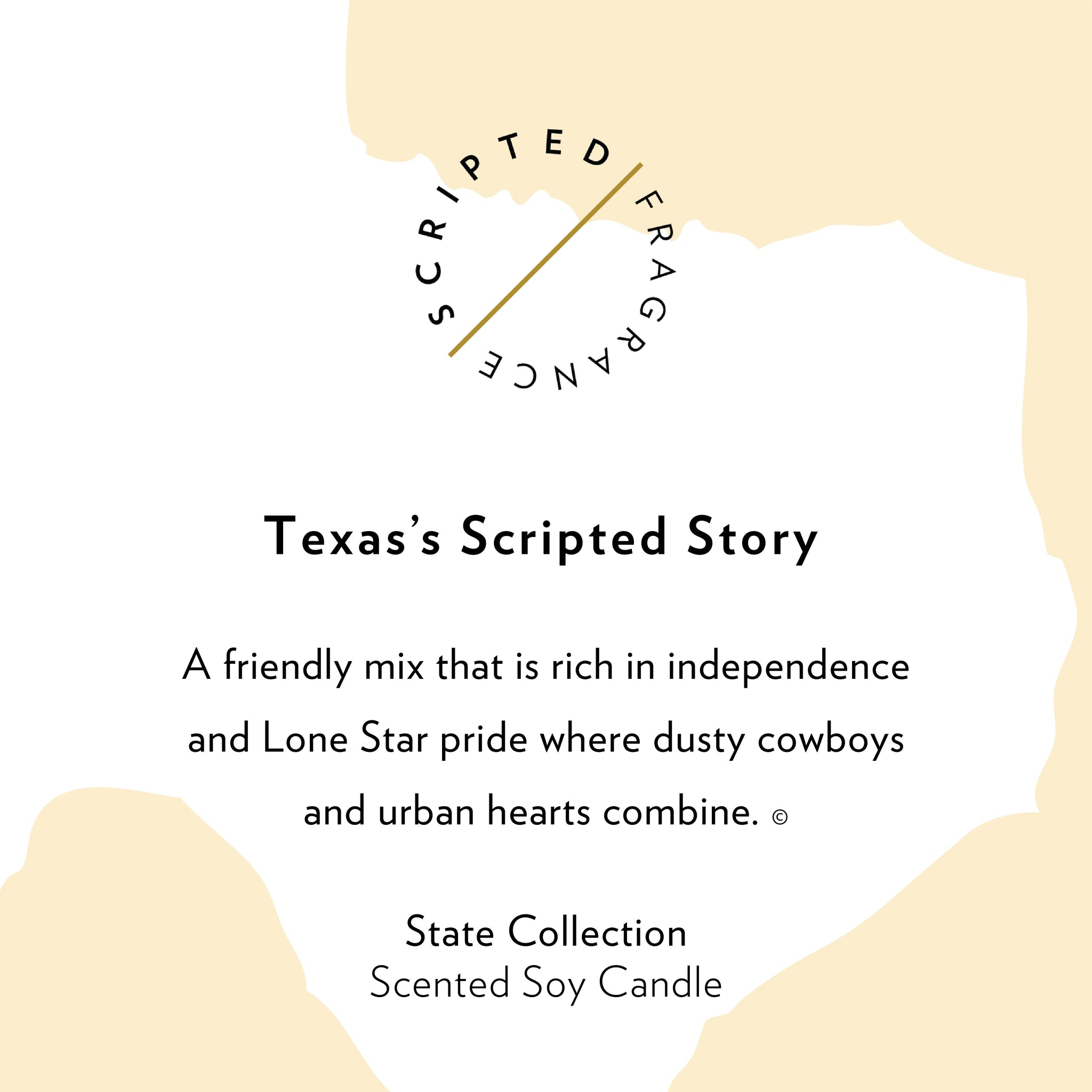 Texas State Soy Candle