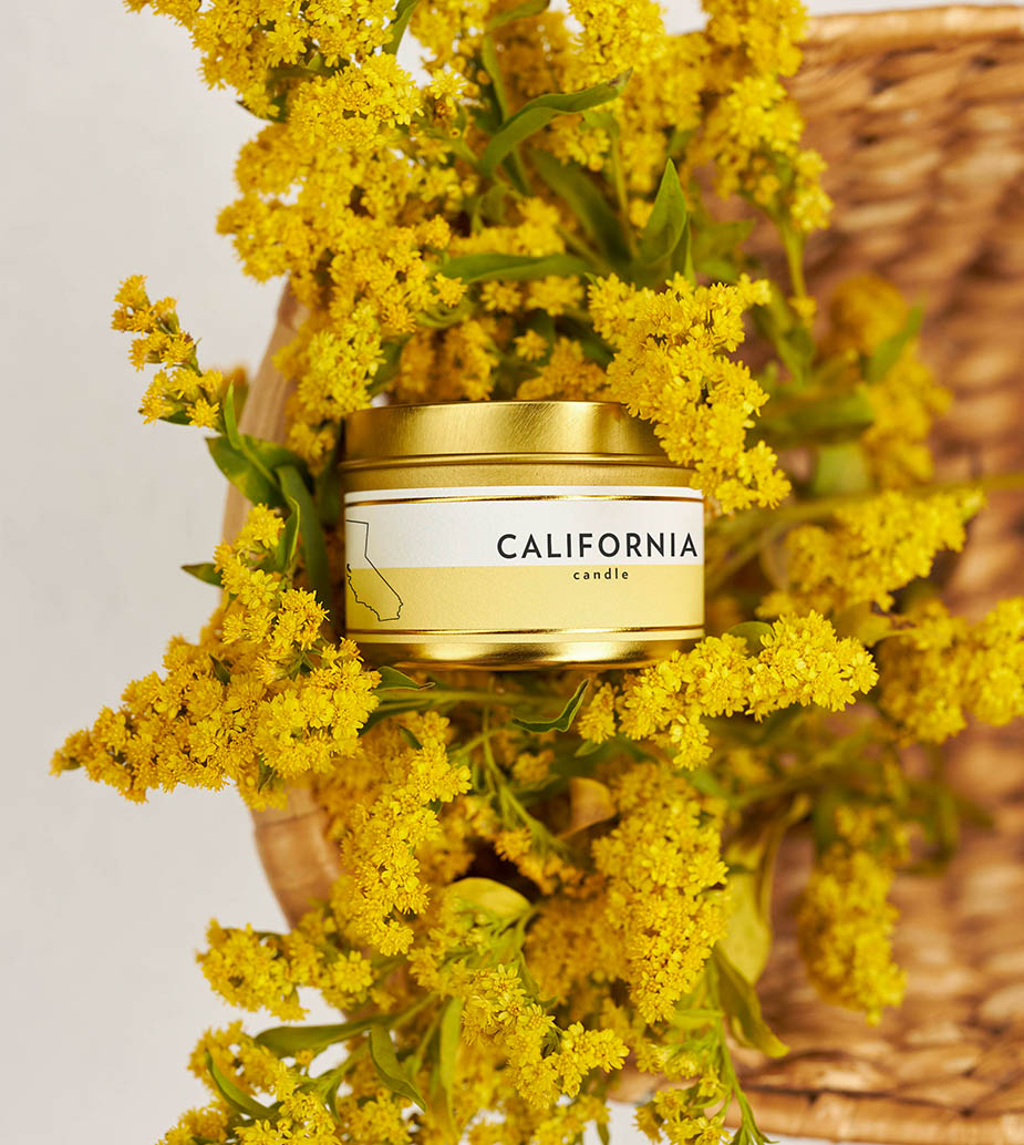 3oz Mini Gold Tin Soy Candles | Bulk Candles for Special Events, Wedding Favors, & Corporate Gifting
