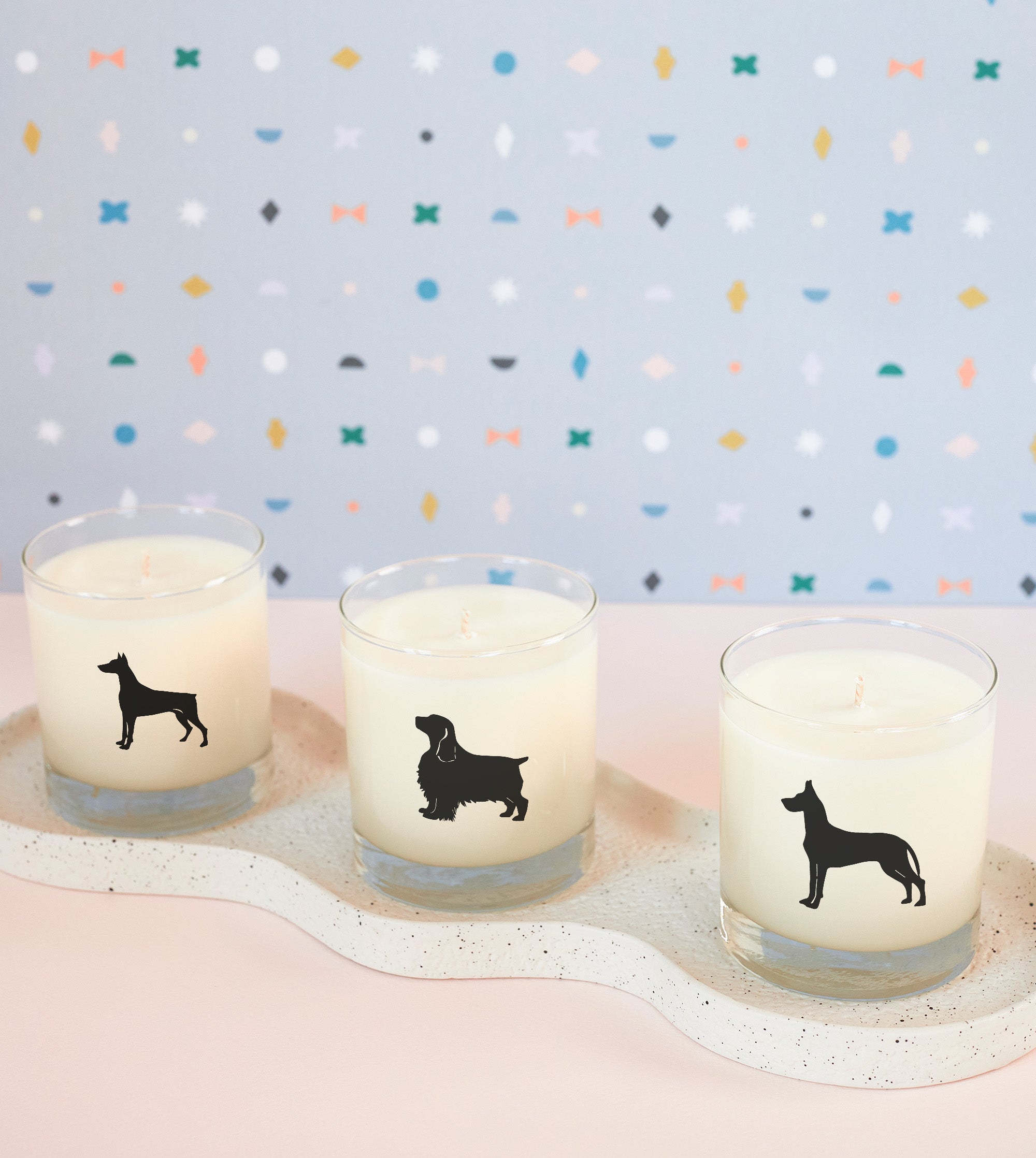 Doberman Pinscher Dog Breed Soy Candle