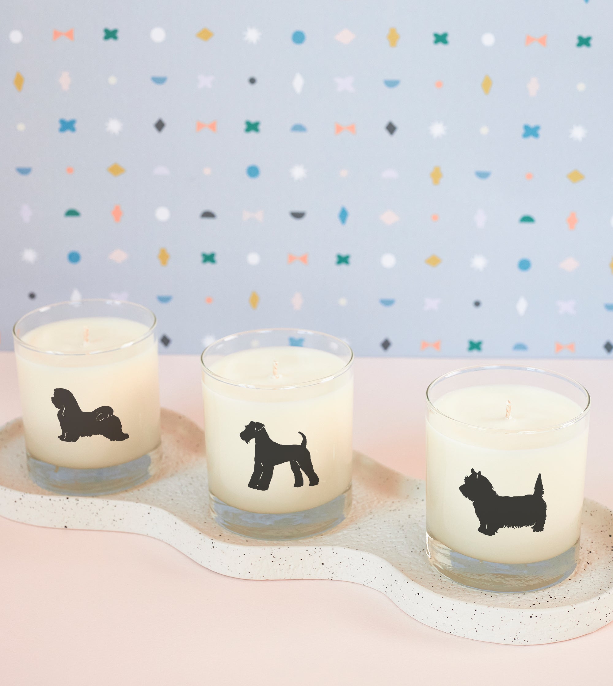 Maltese Dog Breed Soy Candle