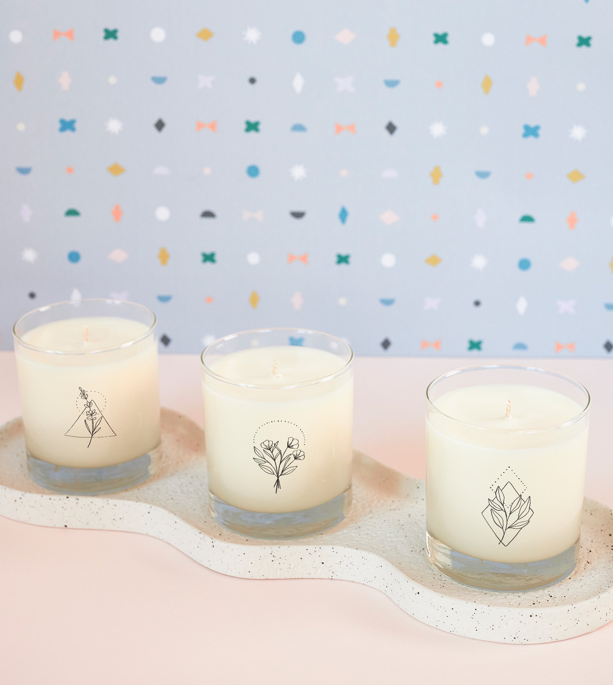 Mindfulness Wellness Meditation Soy Candle