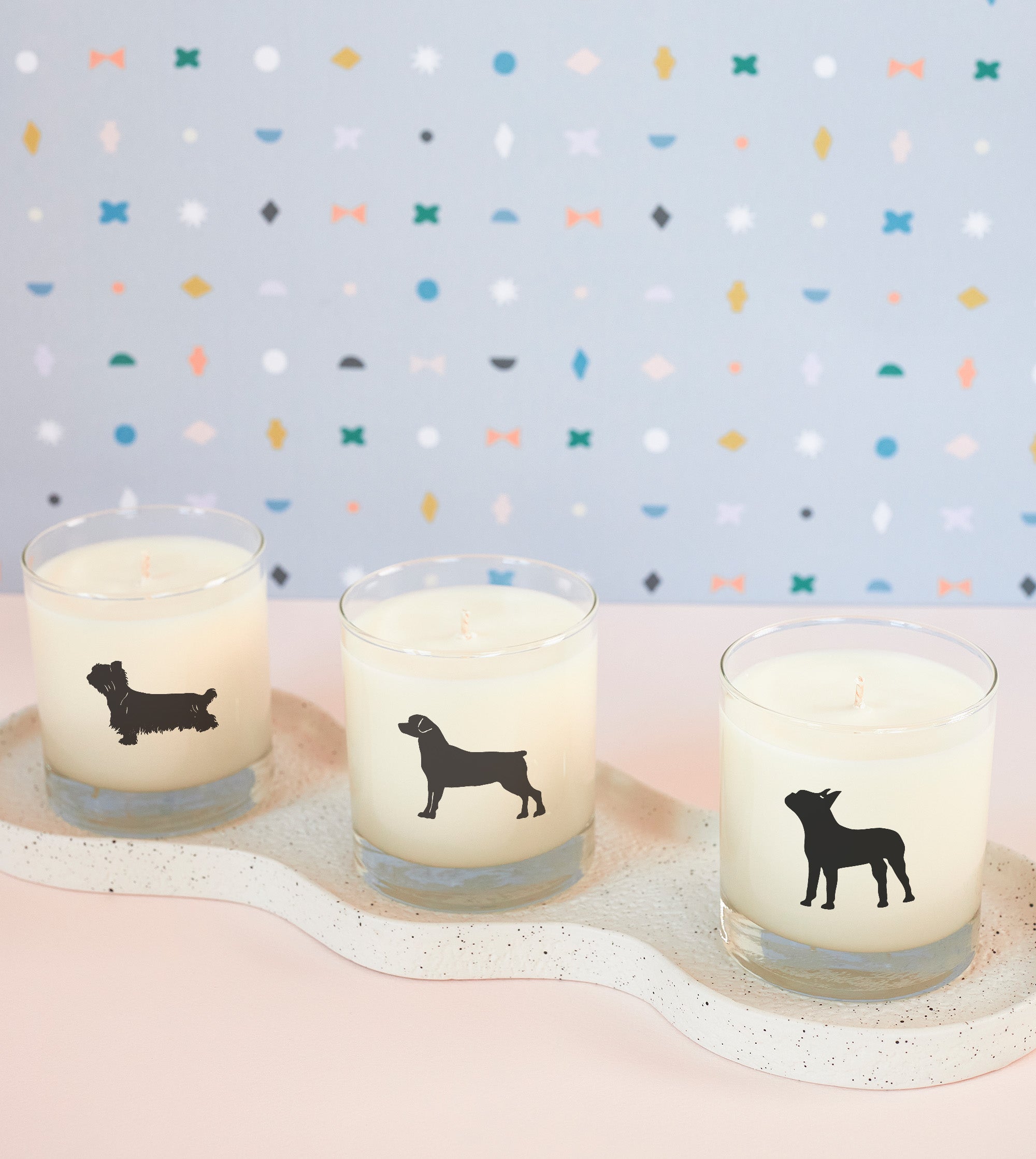 Boston Terrier Dog Breed Soy Candle