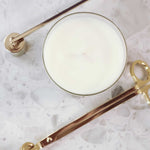 Gold Candle Accessories Set - Wick Trimmer & Snuffer