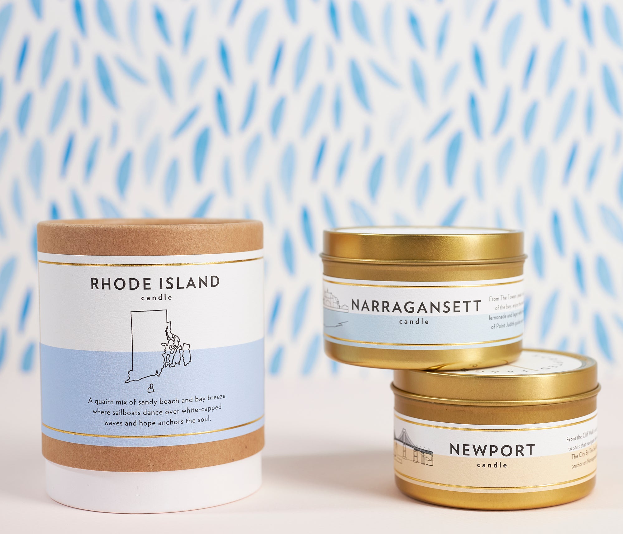 Narragansett, Rhode Island City Soy Candle