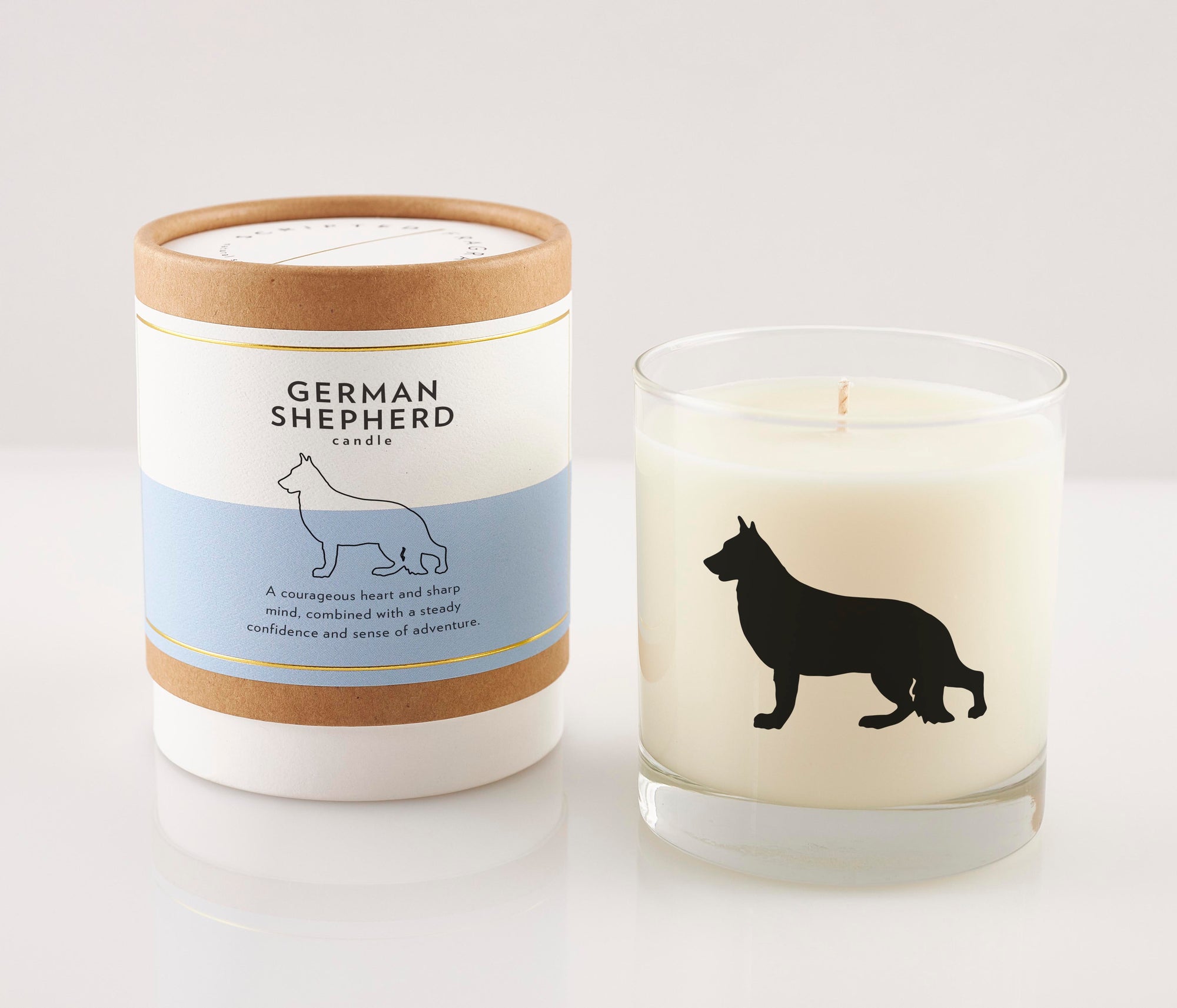 German Shepherd Dog Breed Soy Candle