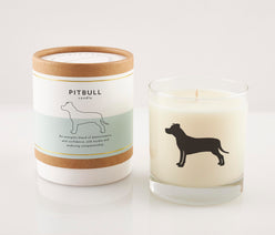 Pitbull Dog Breed Soy Candle
