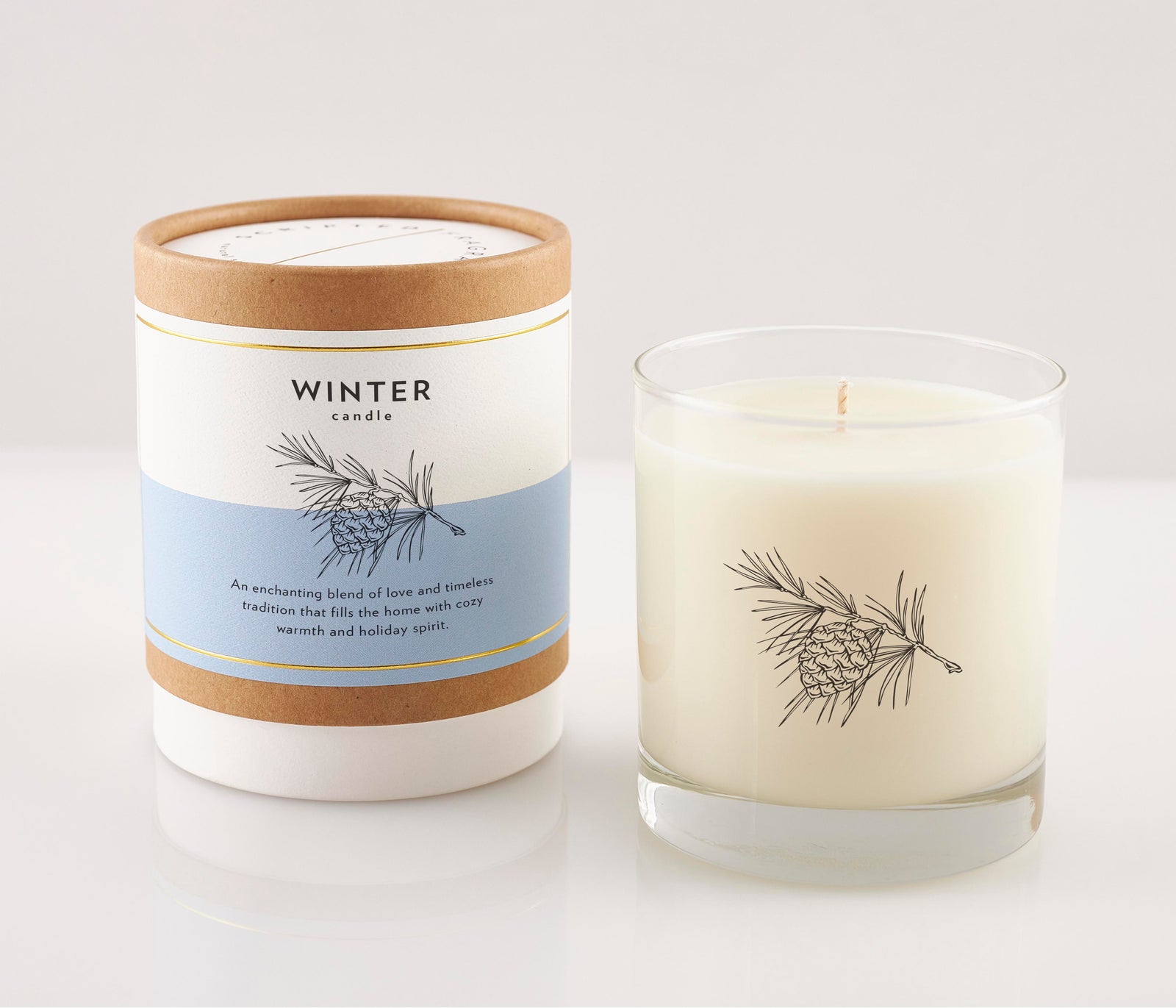 Winter Seasonal Soy Candle