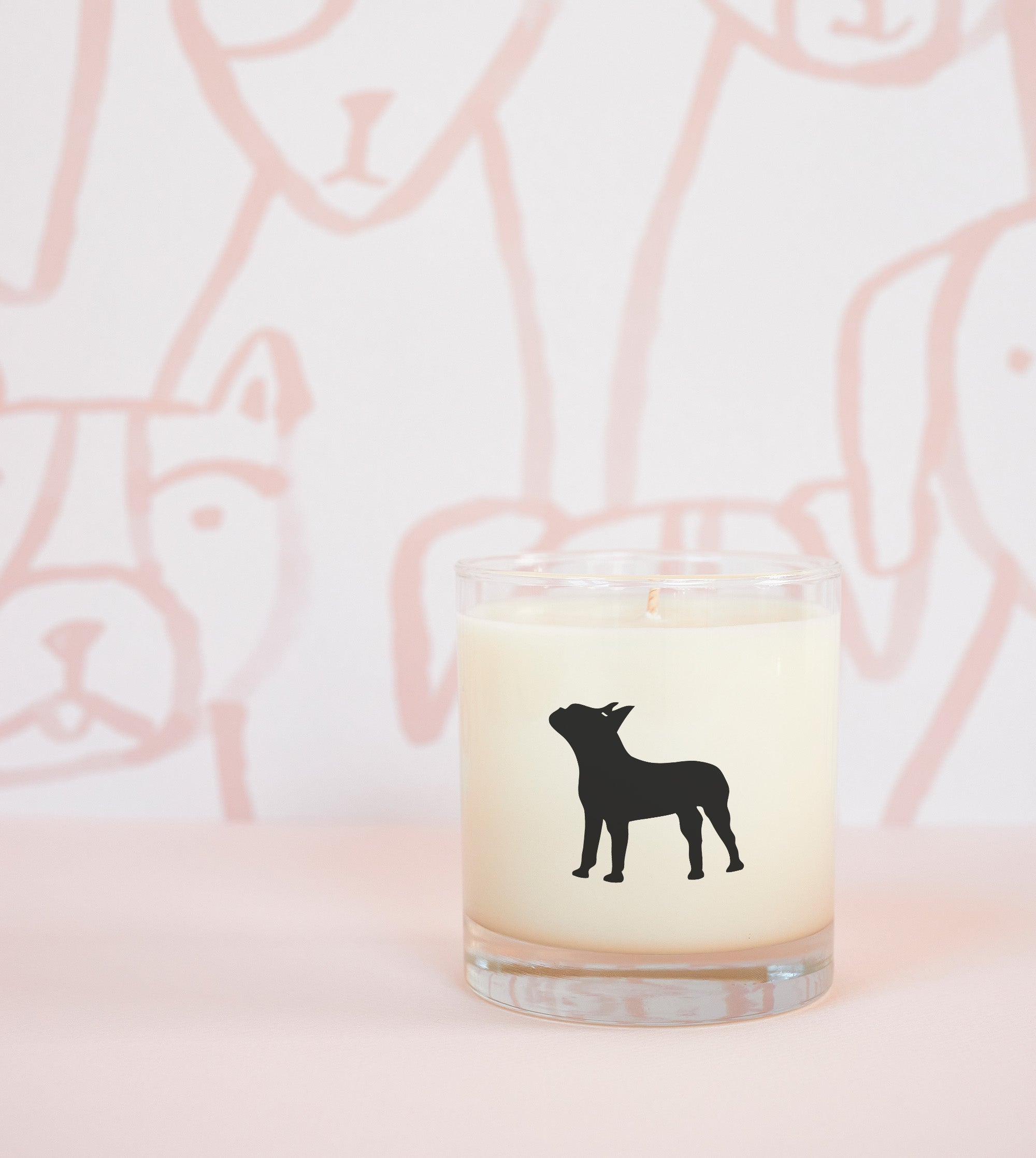 Boston Terrier Dog Breed Soy Candle