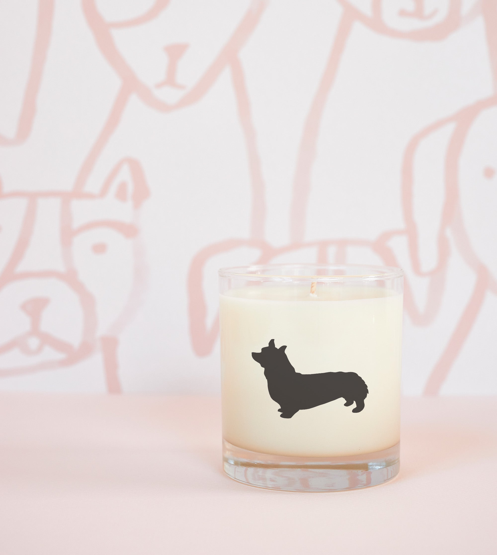 Corgi Dog Breed Soy Candle