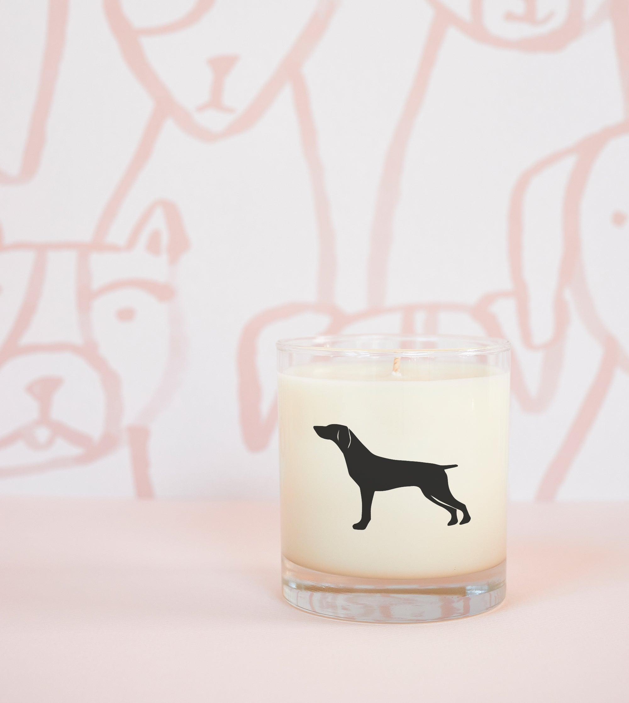 German Shorthaired Pointer Dog Breed Soy Candle