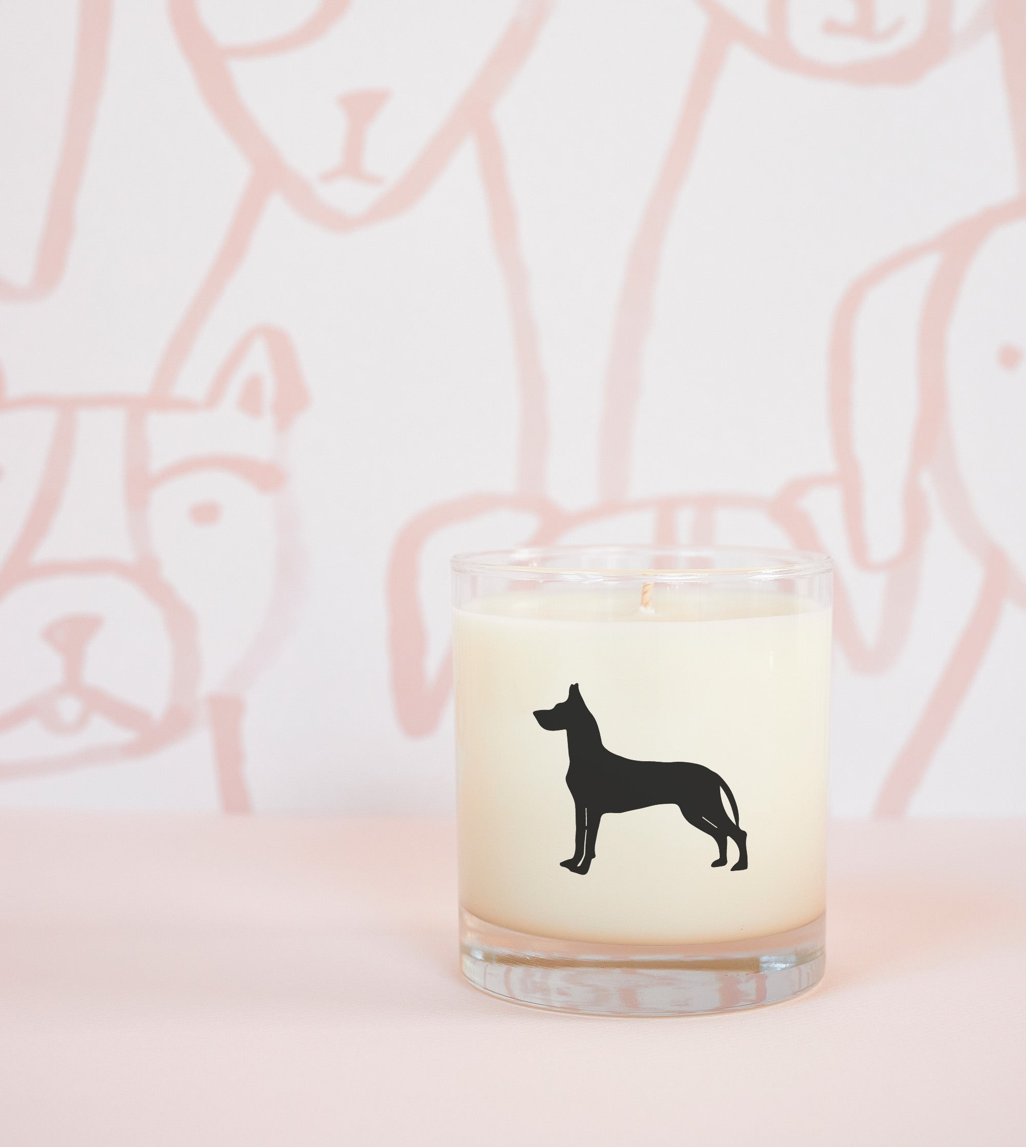 Great Dane Dog Breed Soy Candle