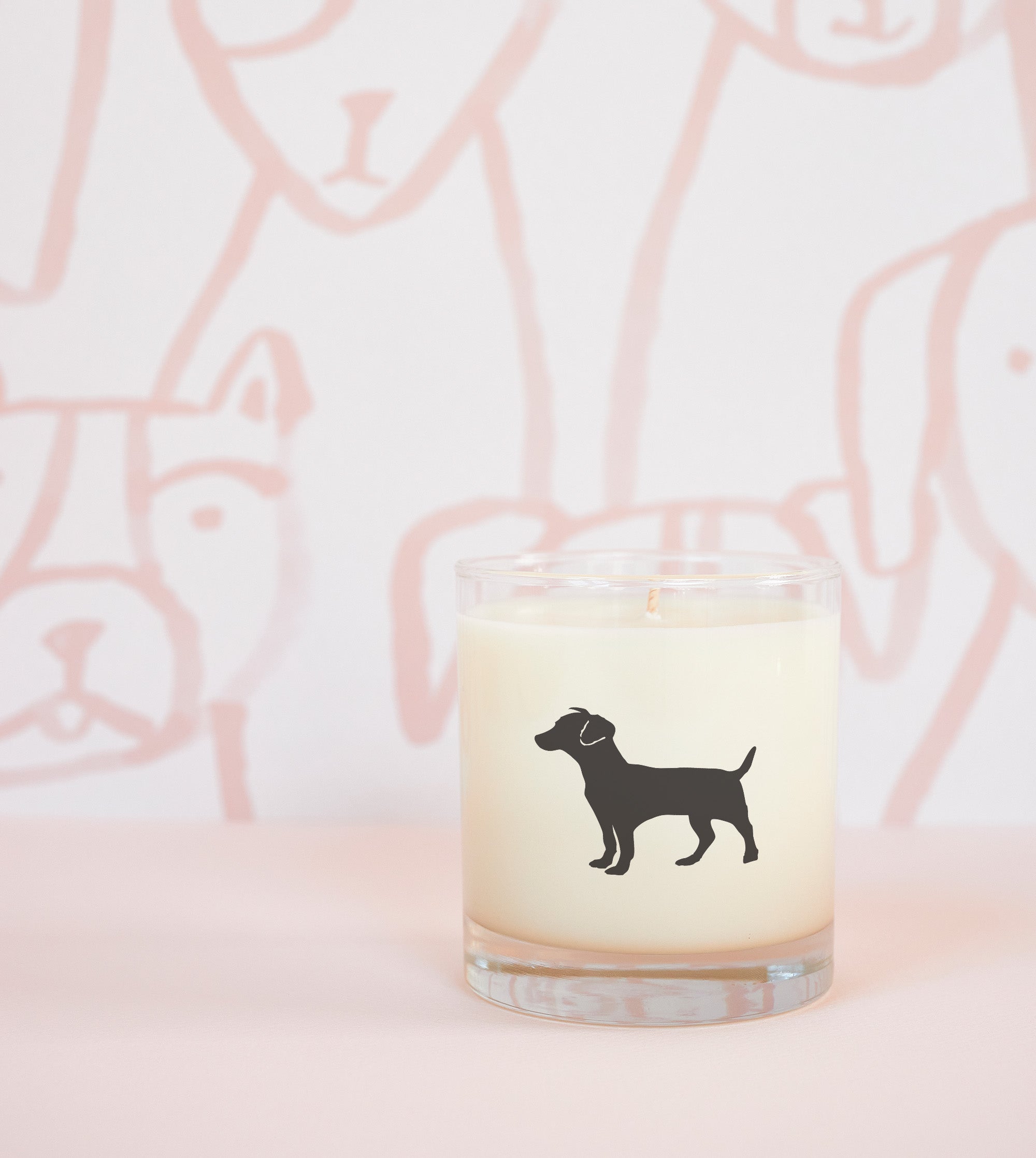 Parson Russell Terrier Dog Breed Soy Candle