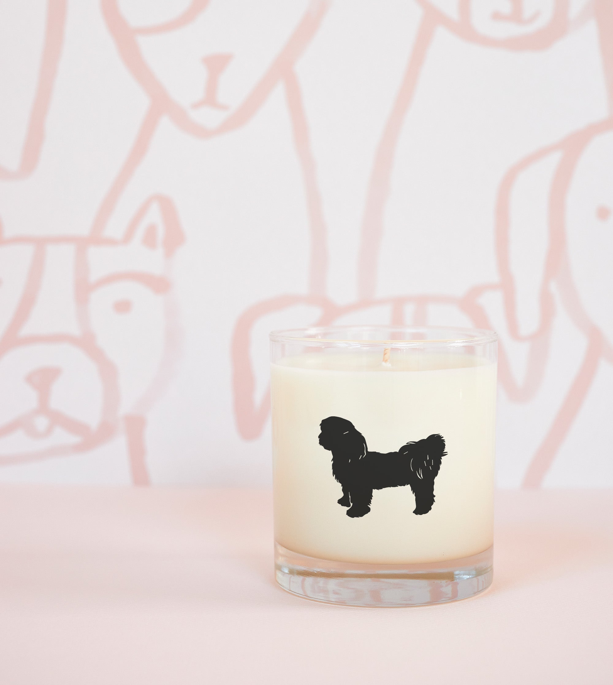Shih Tzu Dog Breed Soy Candle