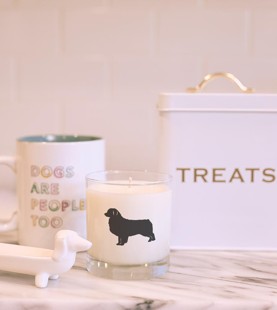 Australian Shepherd Dog Breed Soy Candle