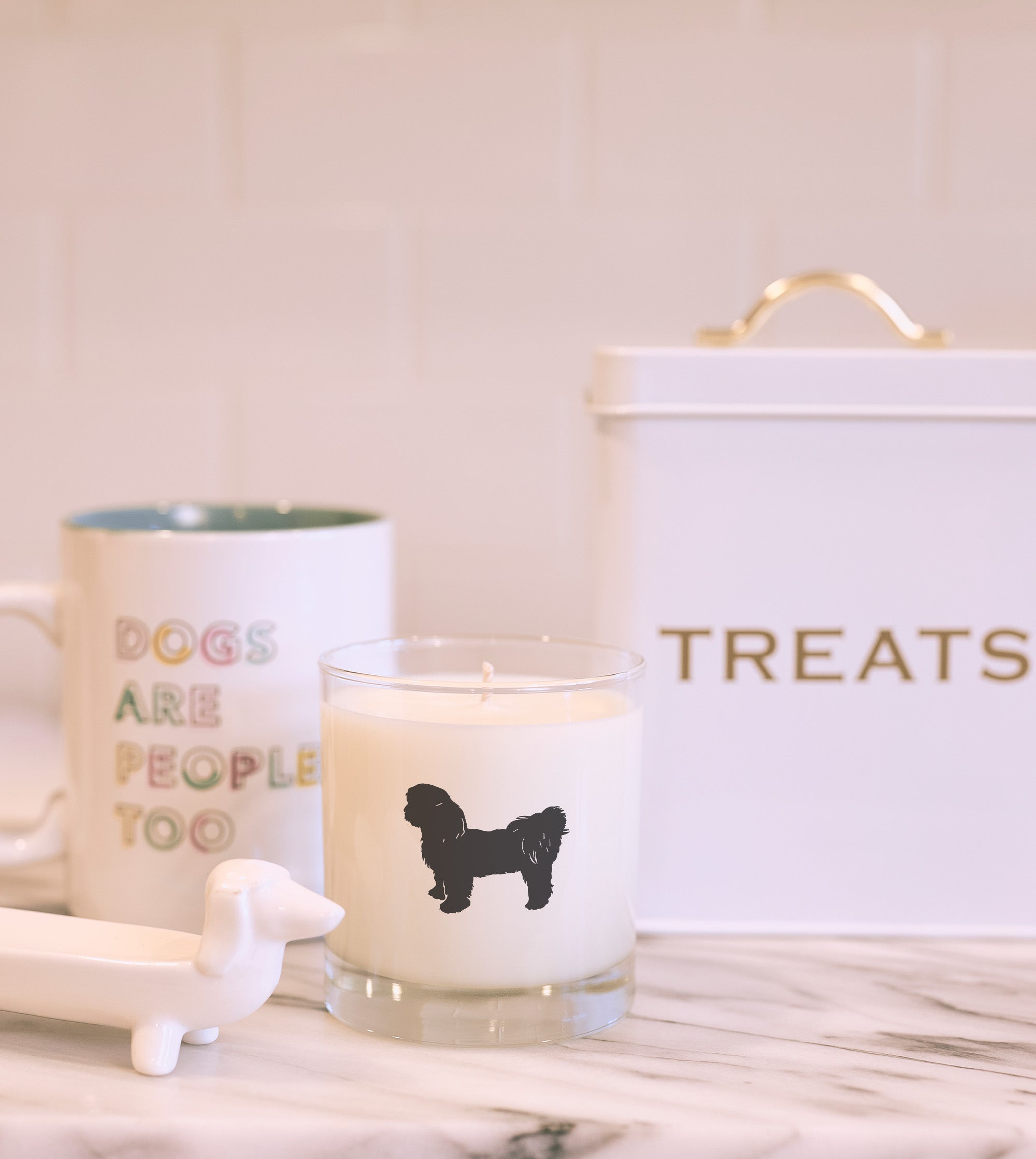 Shih Tzu Dog Breed Soy Candle