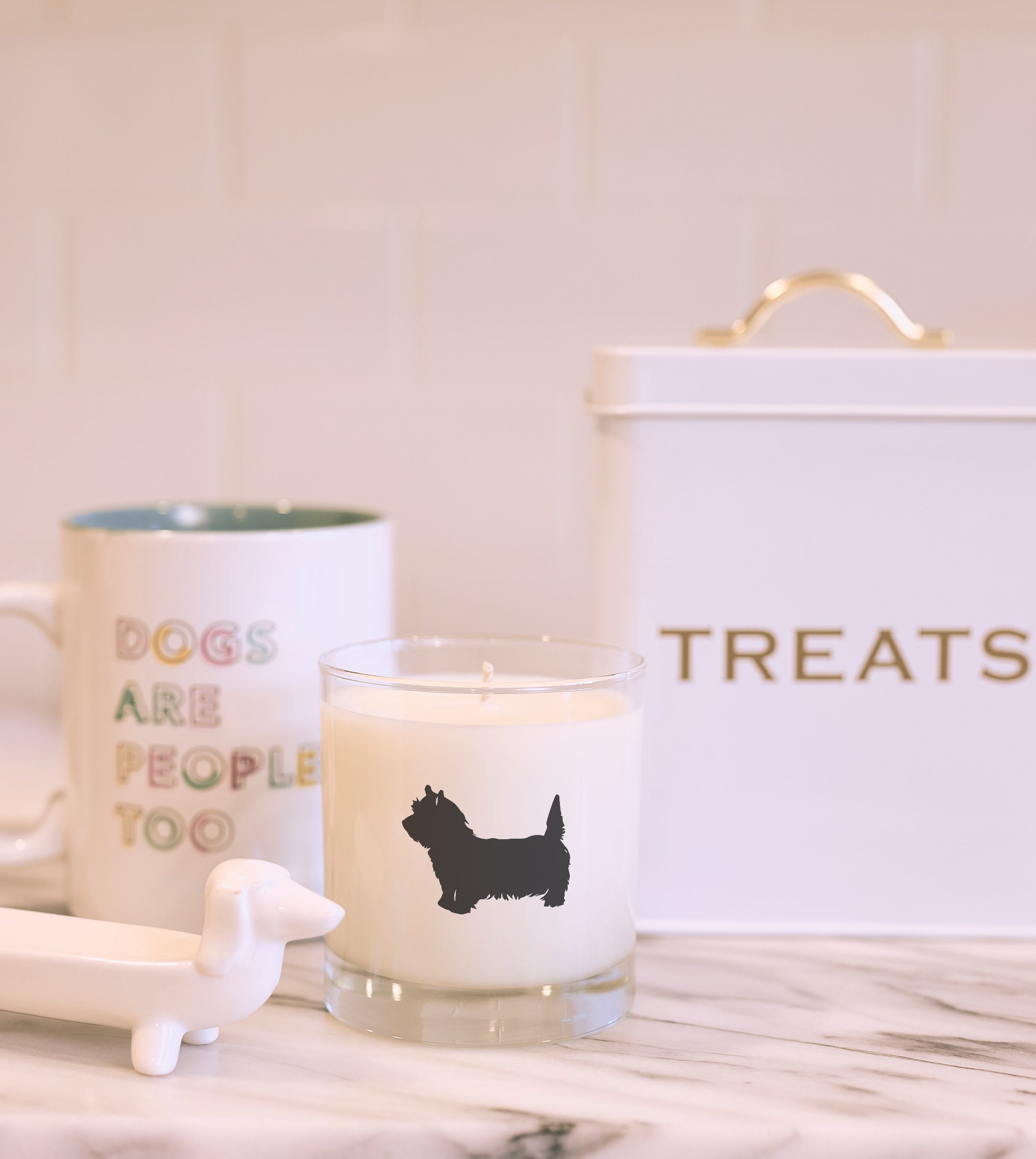 West Highland Terrier Dog Breed Soy Candle