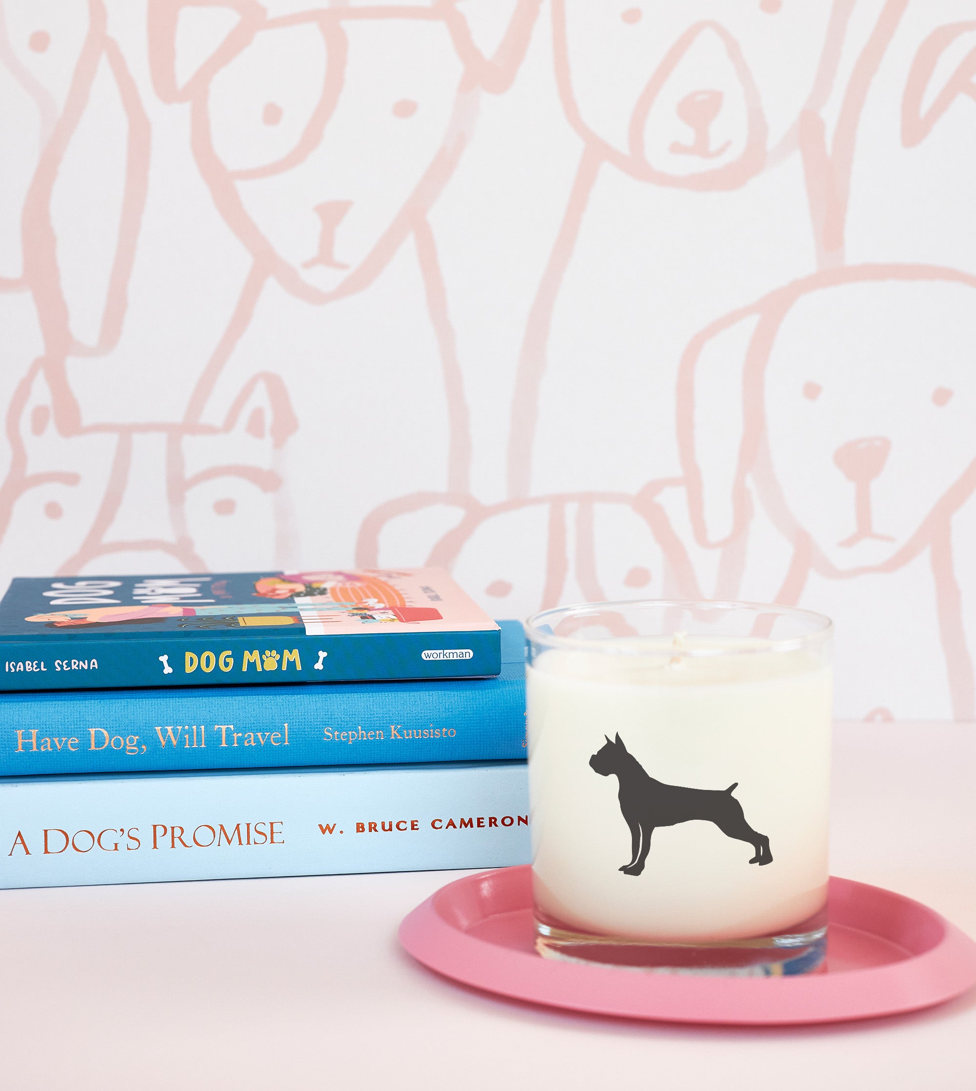 Boxer Dog Breed Soy Candle