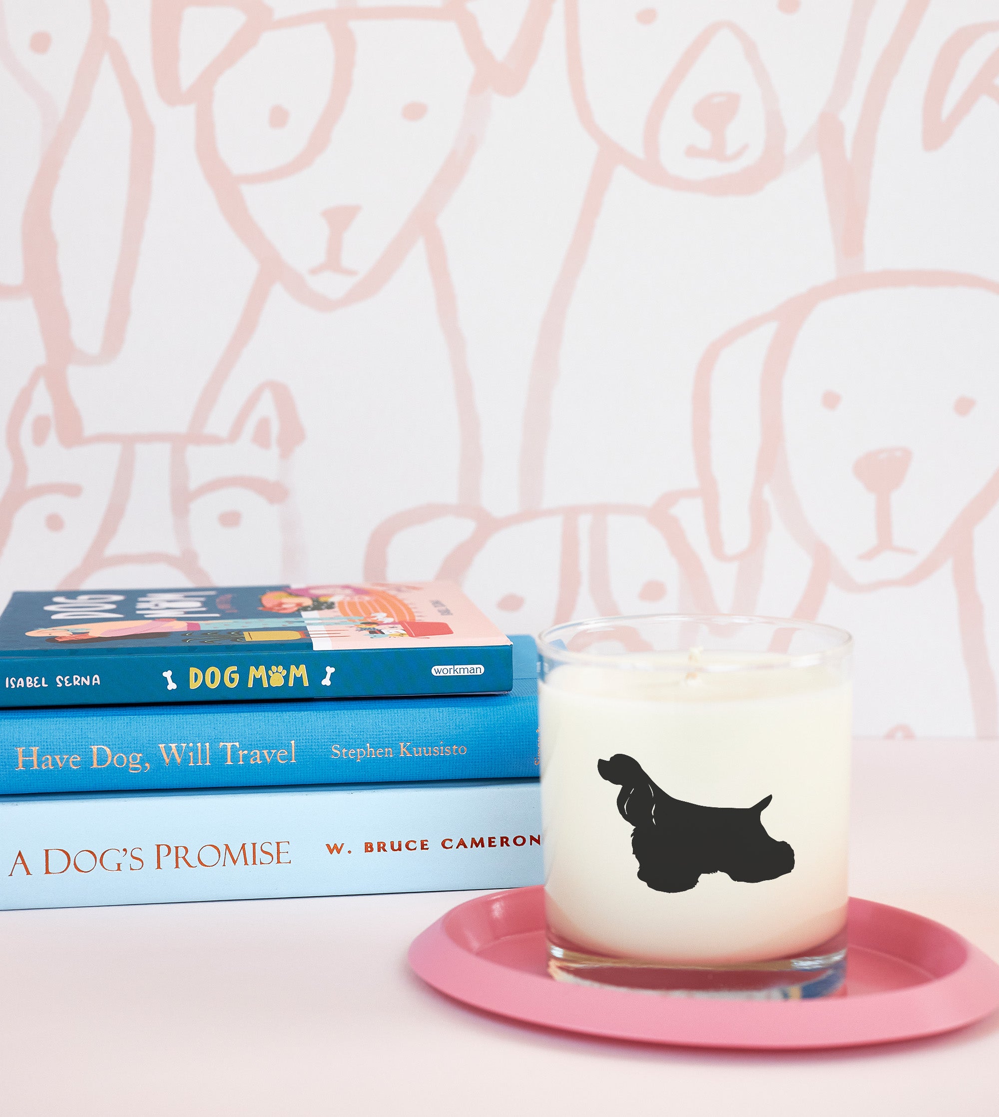 Cocker Spaniel Dog Breed Soy Candle