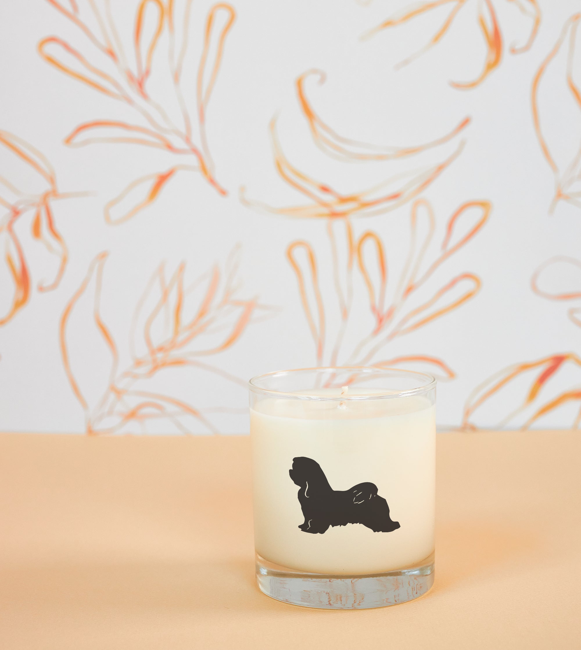 Maltese Dog Breed Soy Candle