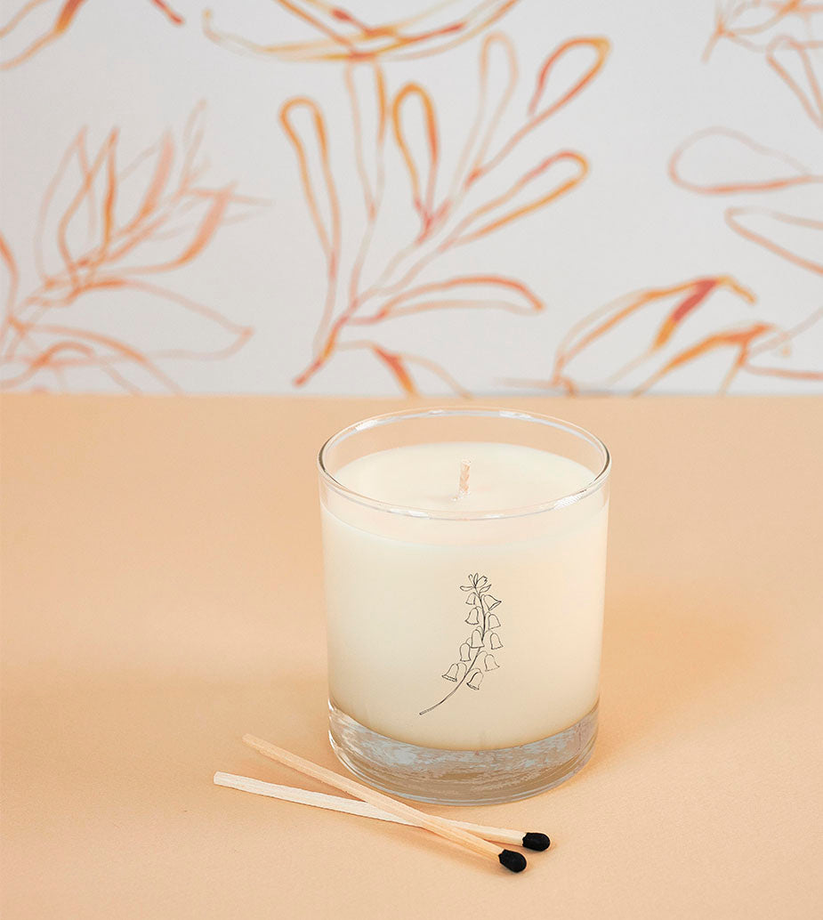 May Birth Month Flower Soy Candle, Lily Candle