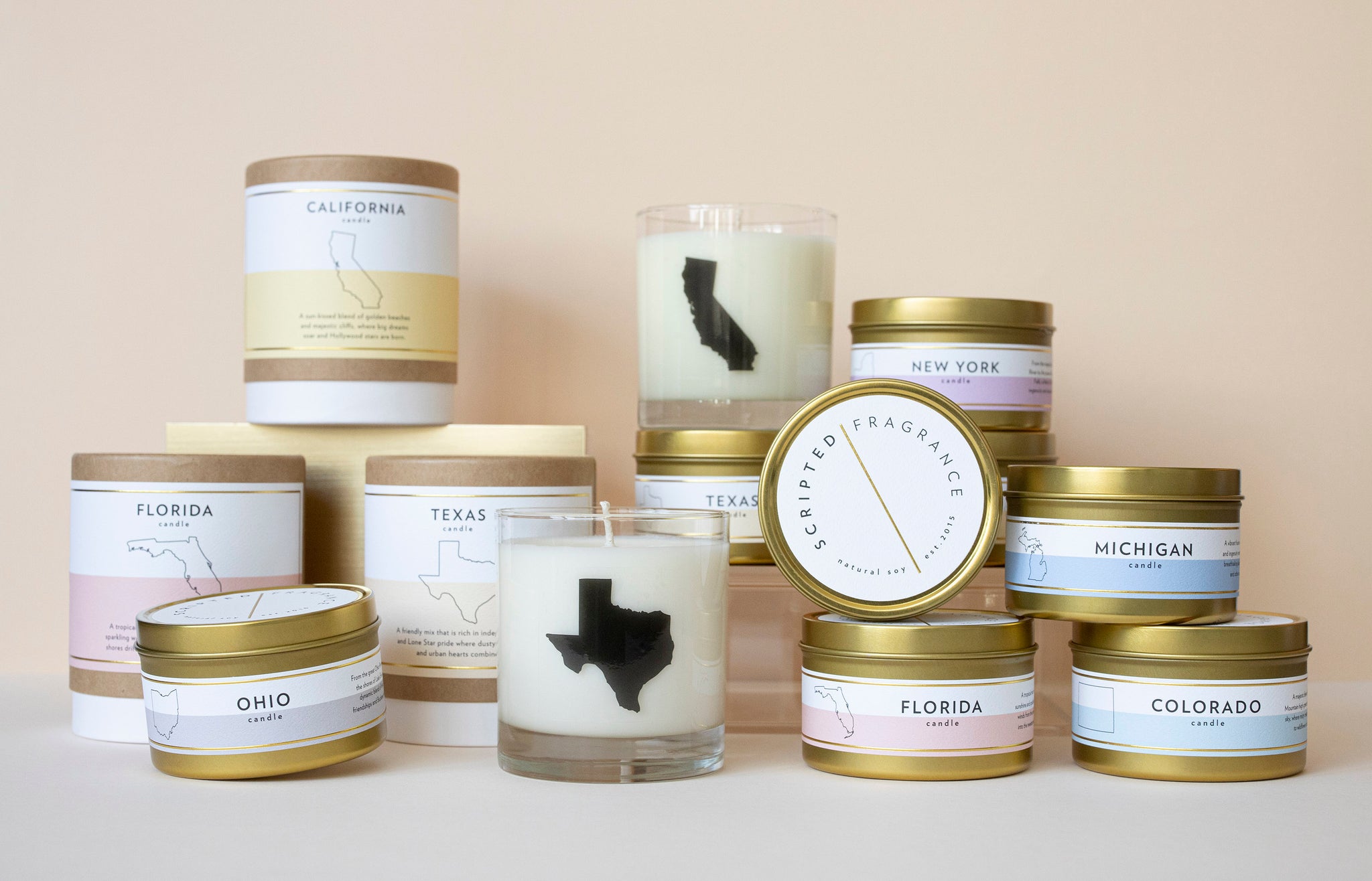 California State Soy Candle