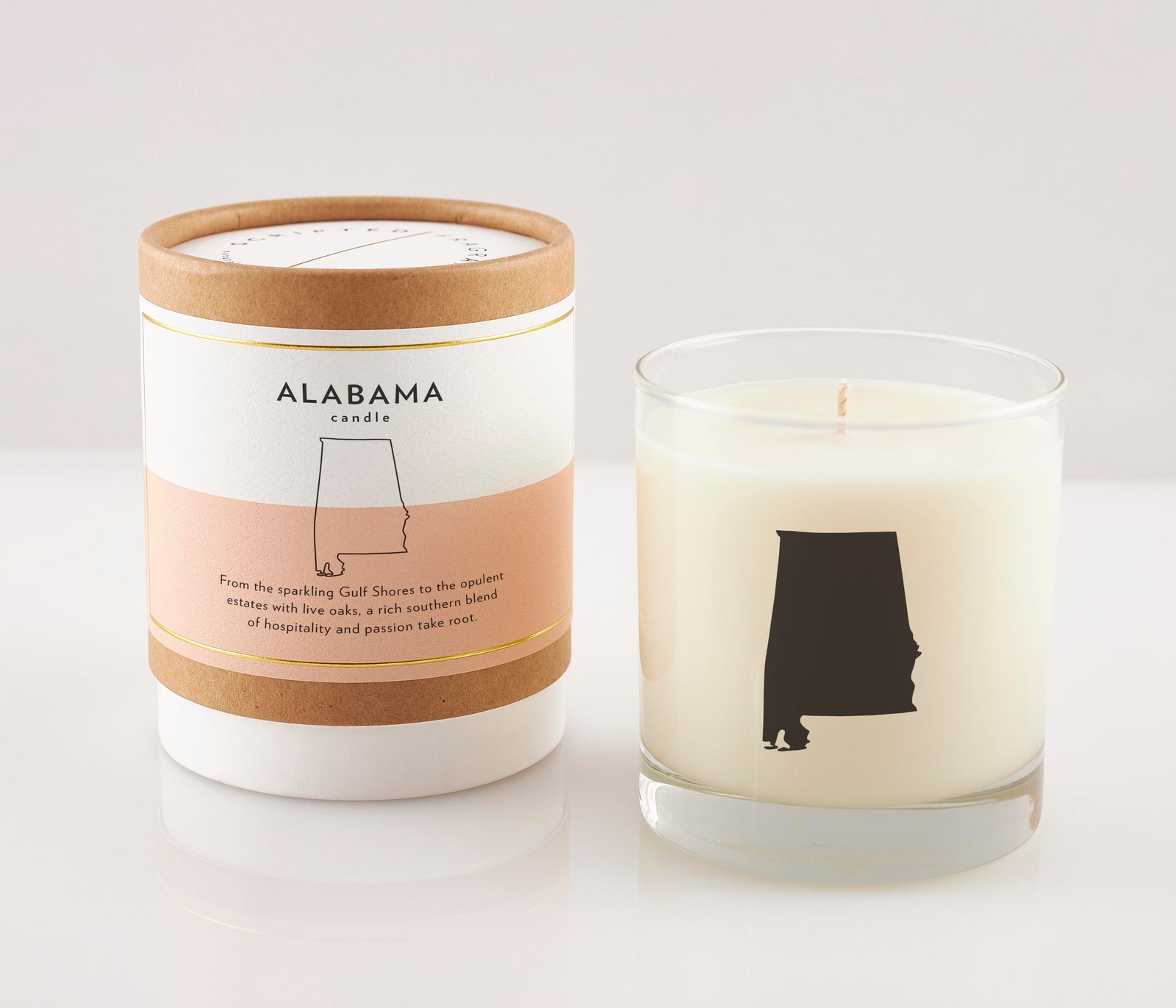 Alabama State Soy Candle