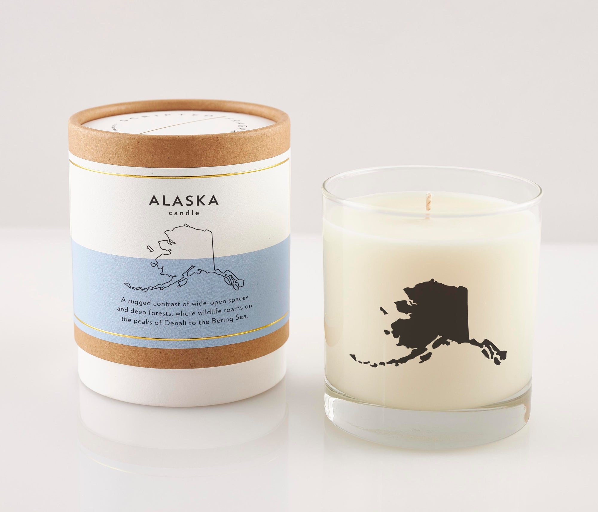 Alaska State Soy Candle