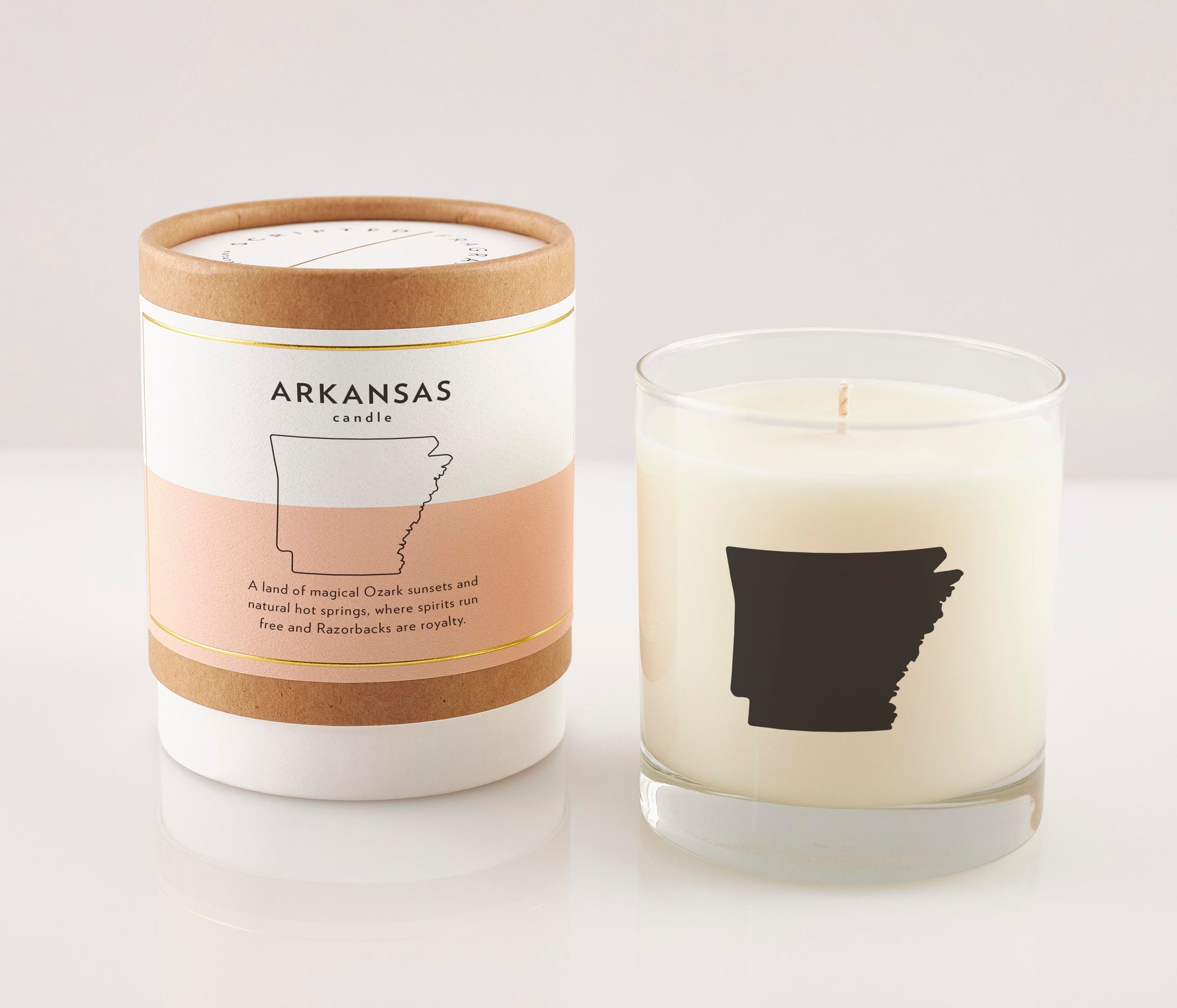 Arkansas State Soy Candle