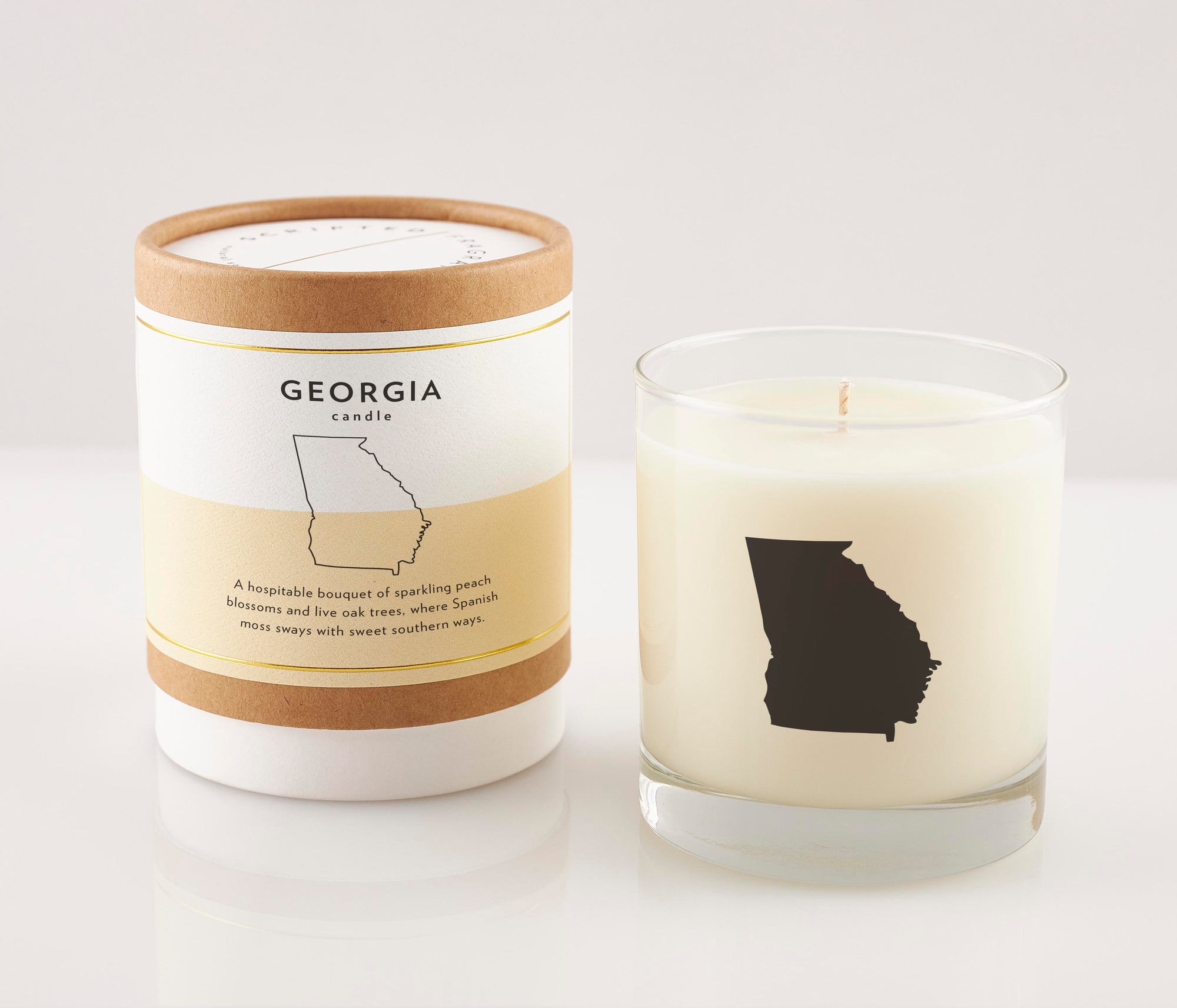 Georgia State Soy Candle